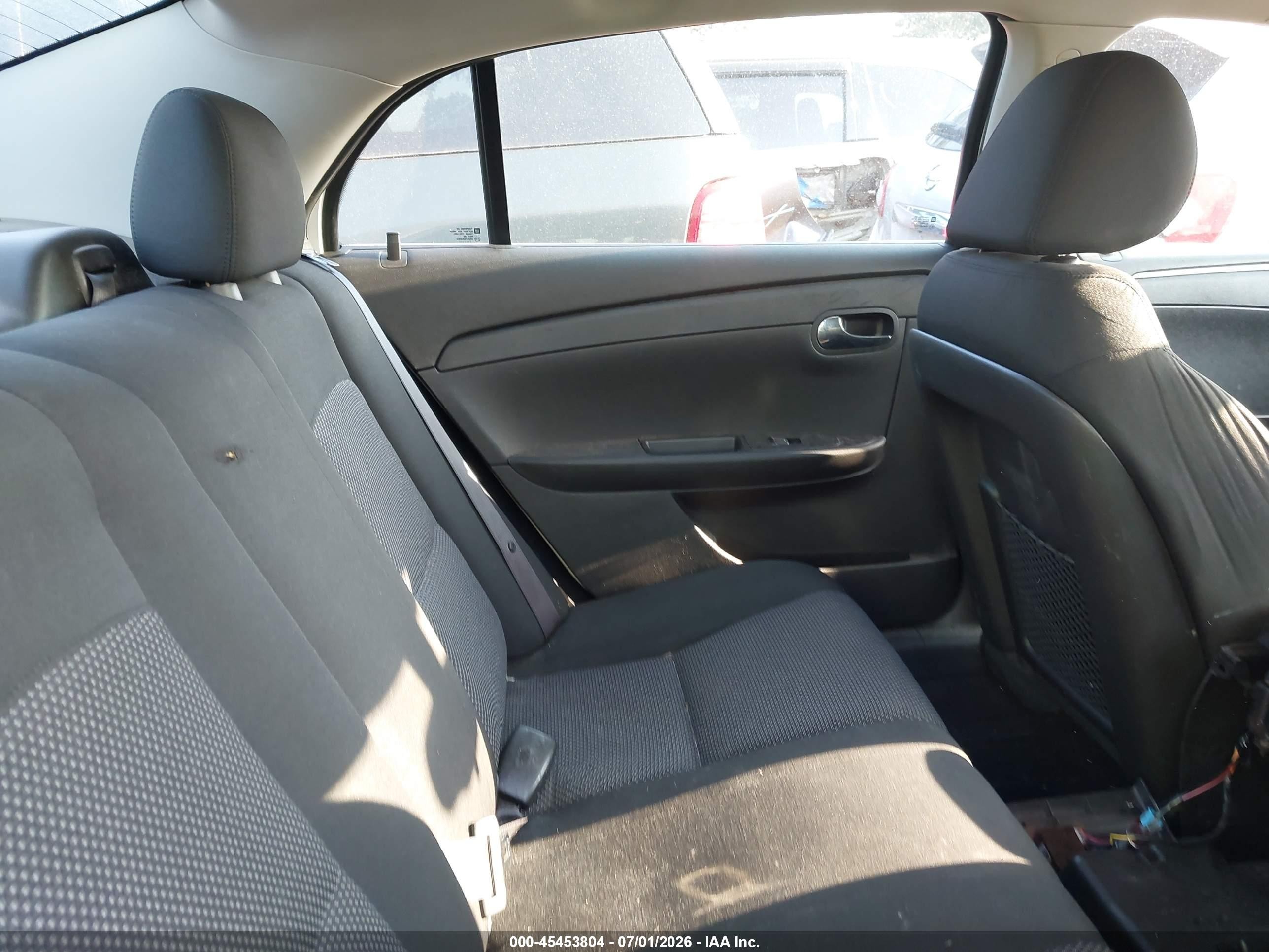 2012 Chevrolet Malibu 1lt White vin: 1G1ZC5E08CF155409