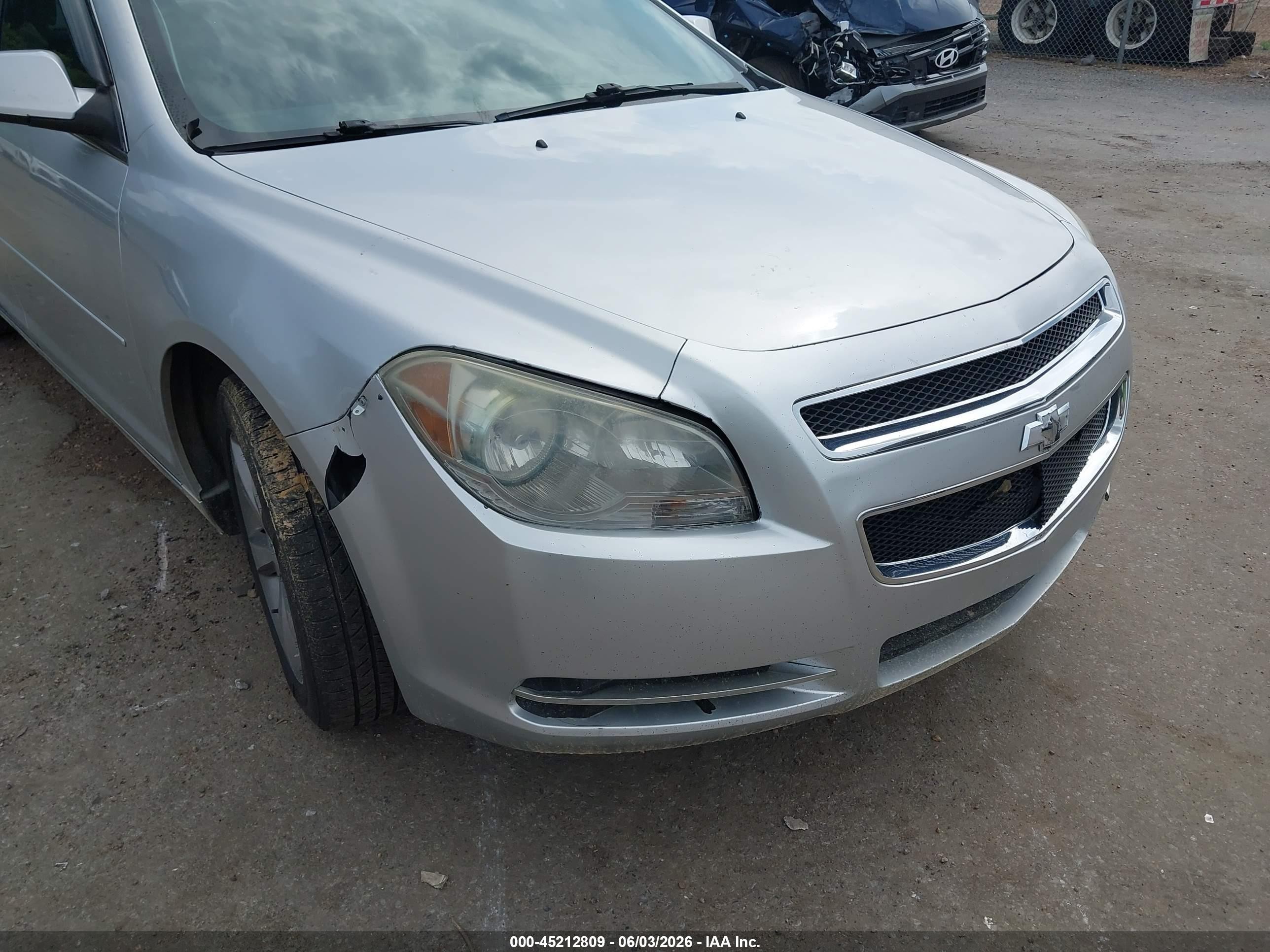 2012 Chevrolet Malibu 1lt Silver vin: 1G1ZC5E08CF178219