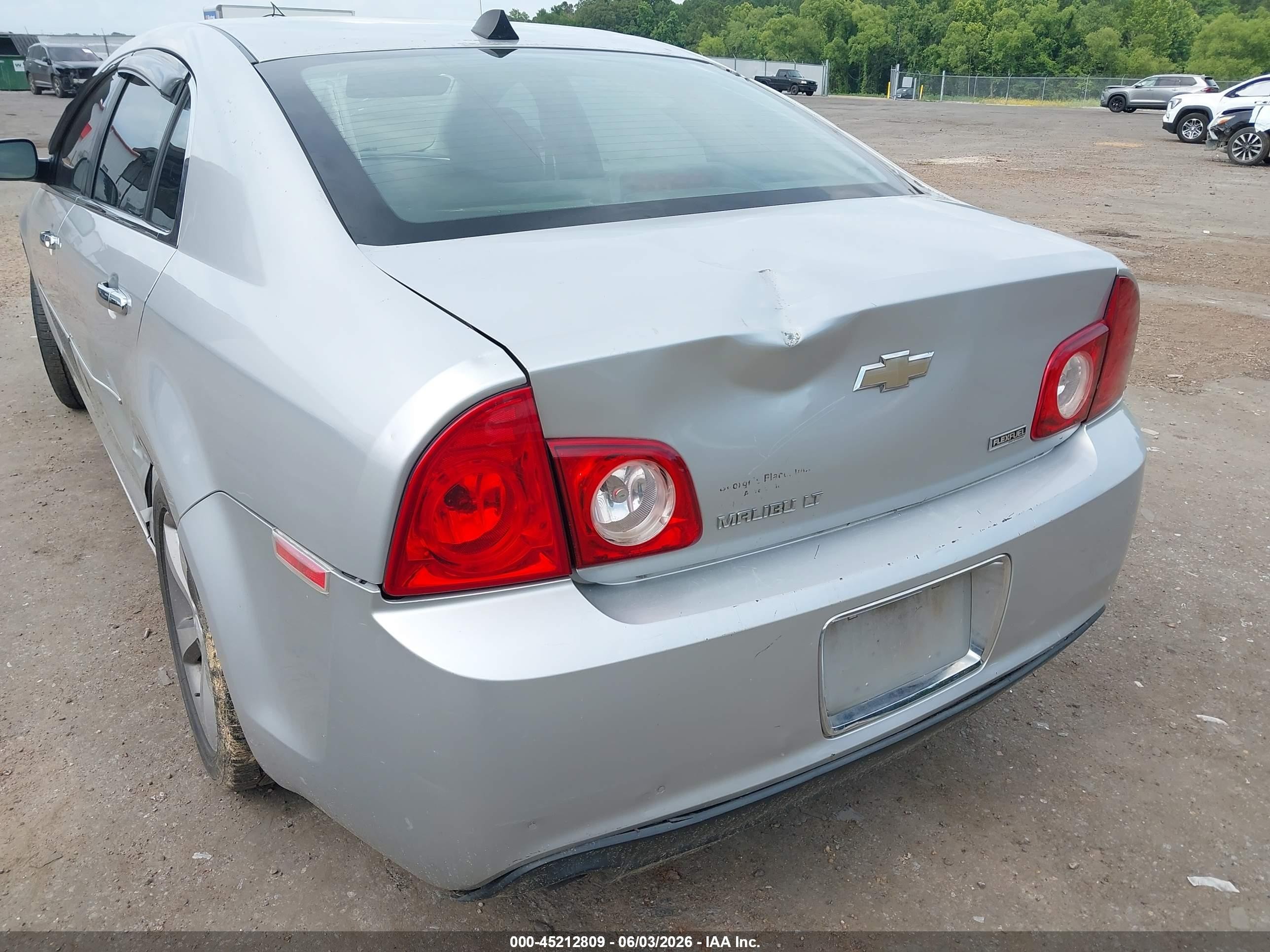 2012 Chevrolet Malibu 1lt Silver vin: 1G1ZC5E08CF178219