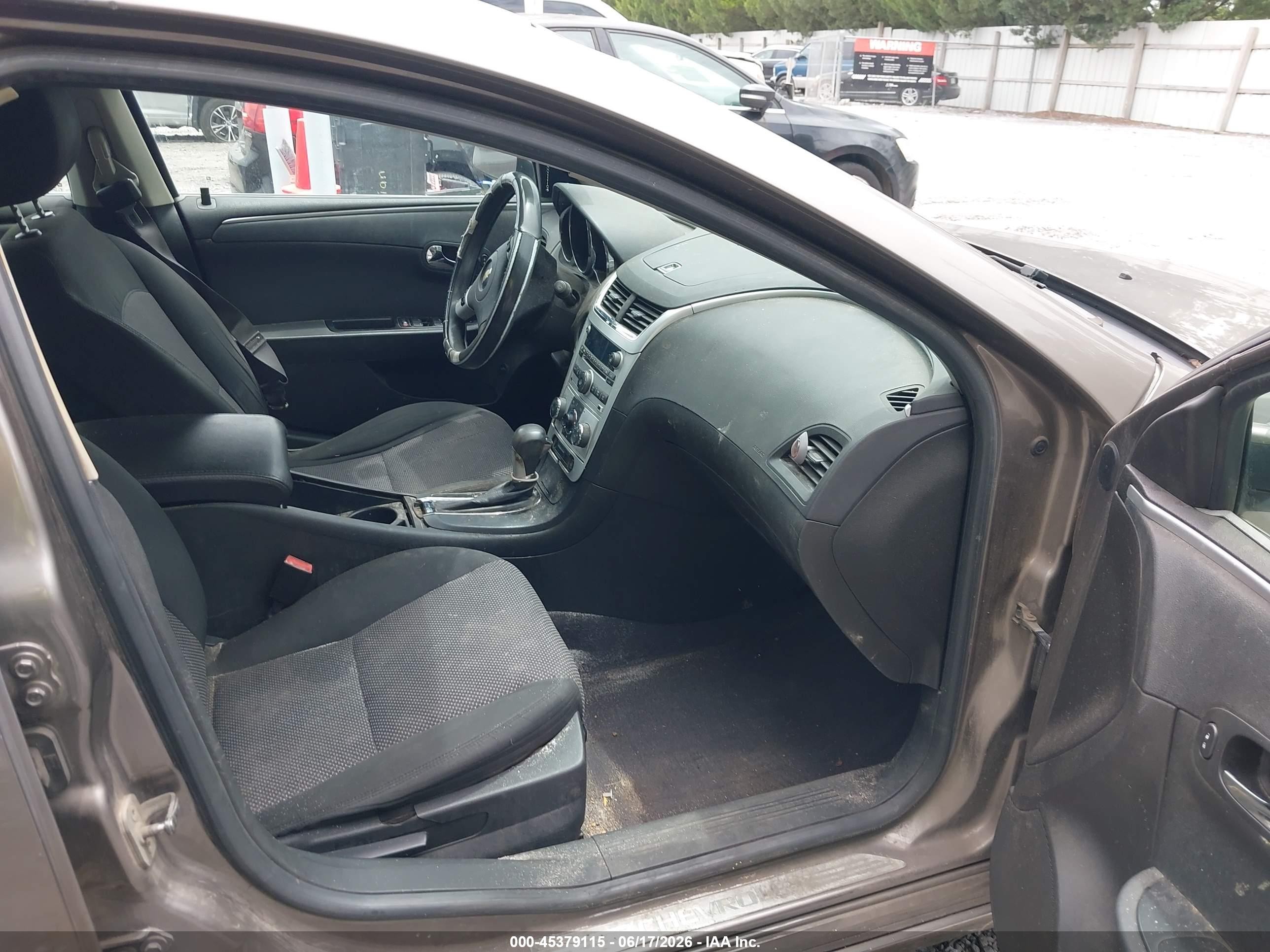 2012 Chevrolet Malibu 1lt Gray vin: 1G1ZC5E08CF201823
