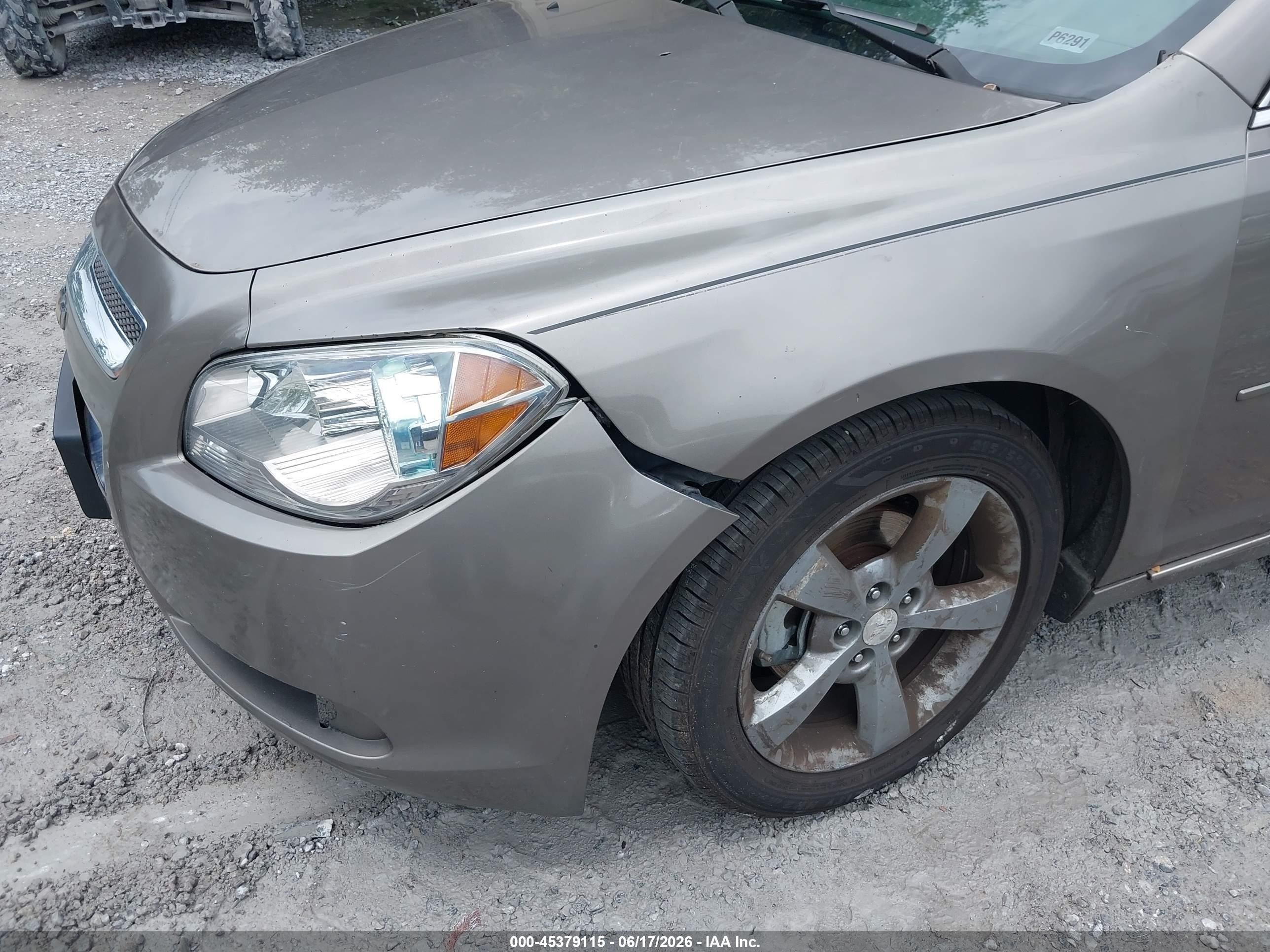 2012 Chevrolet Malibu 1lt Gray vin: 1G1ZC5E08CF201823