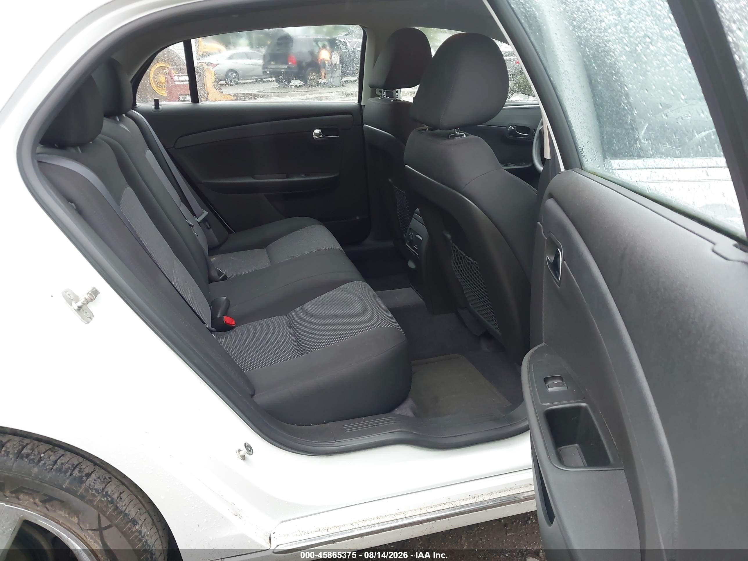 2012 Chevrolet Malibu 1lt White vin: 1G1ZC5E08CF234885