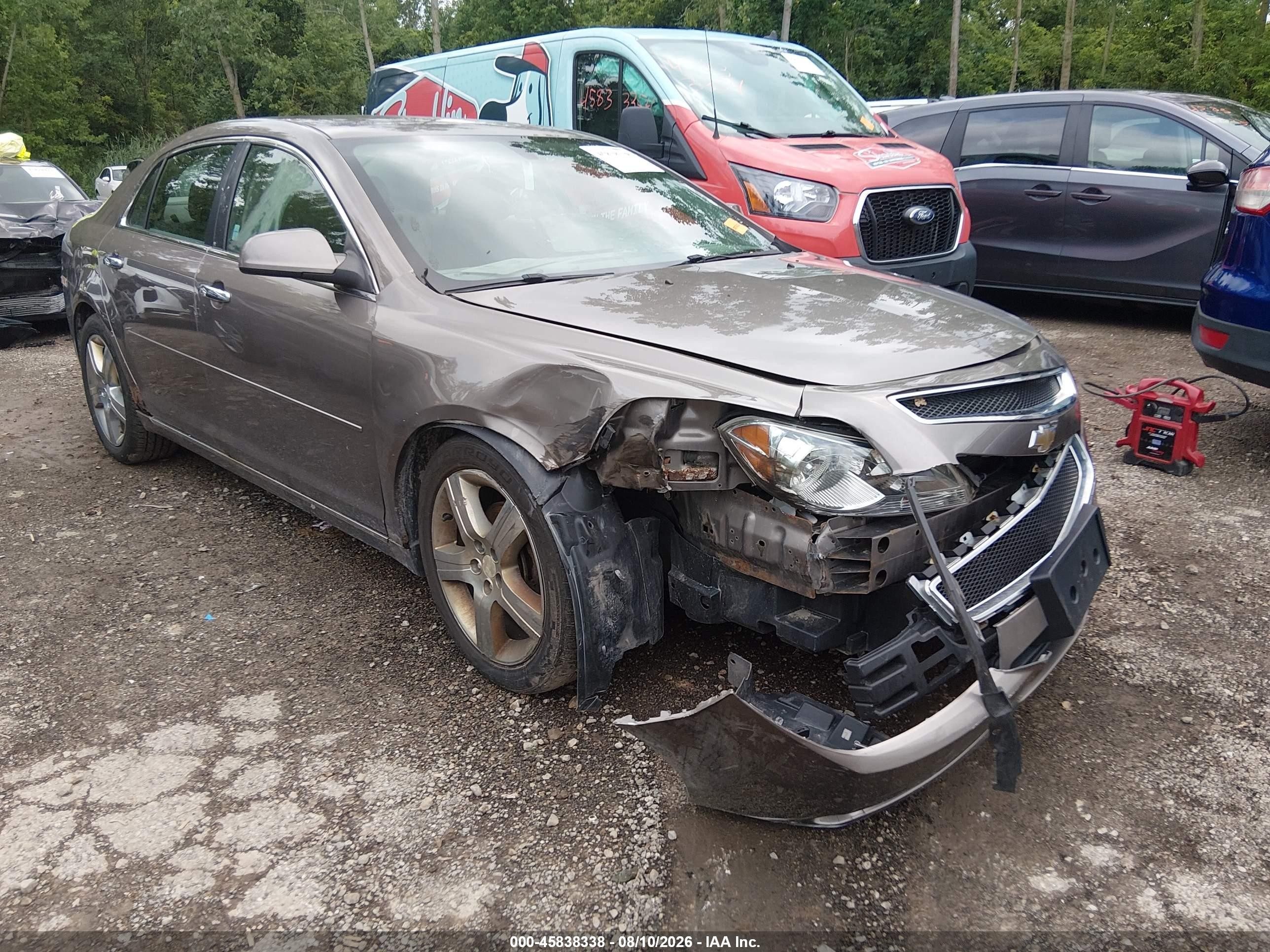 2012 Chevrolet Malibu 1lt Серый vin: 1G1ZC5E08CF284220
