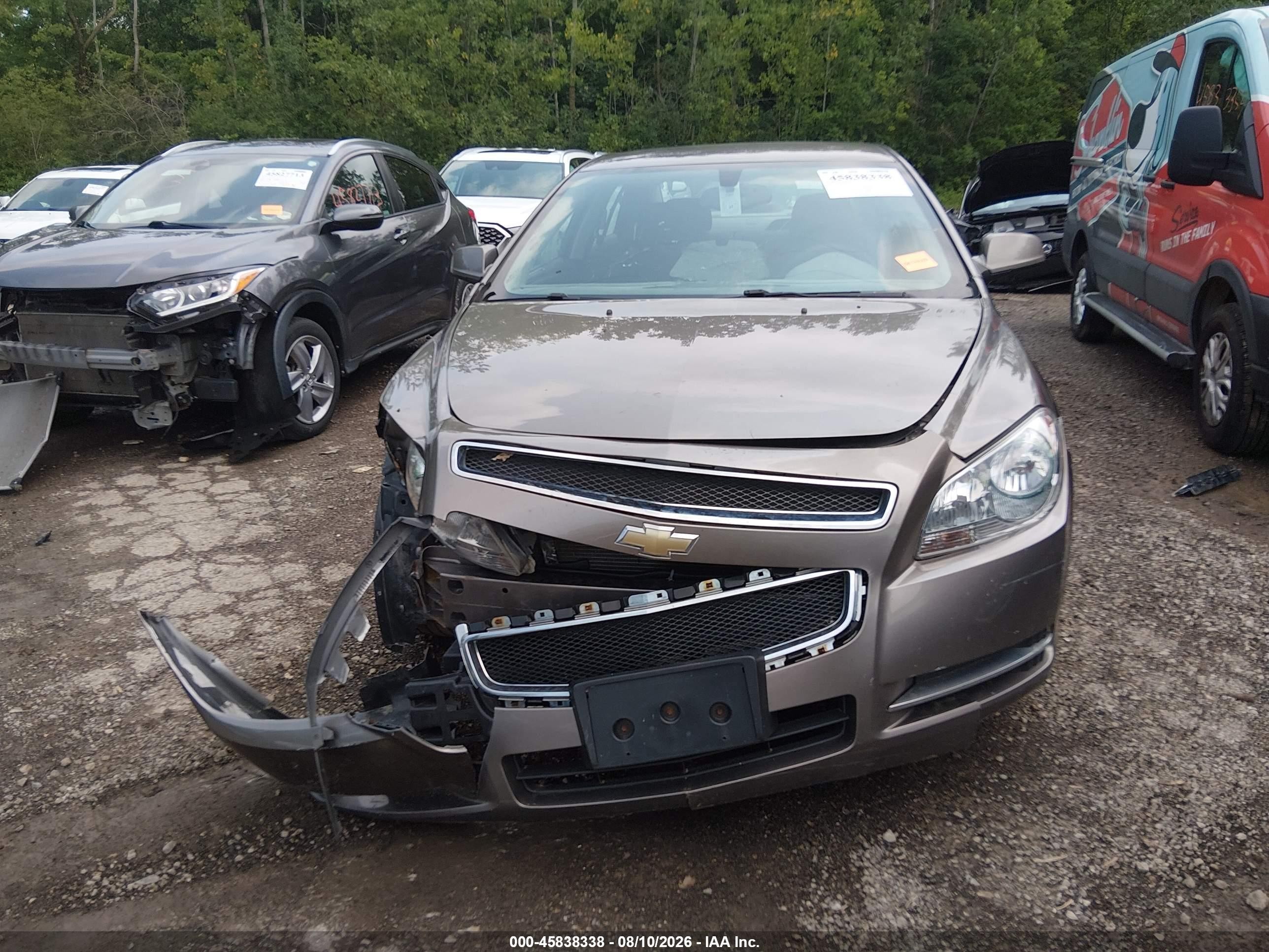 2012 Chevrolet Malibu 1lt Серый vin: 1G1ZC5E08CF284220