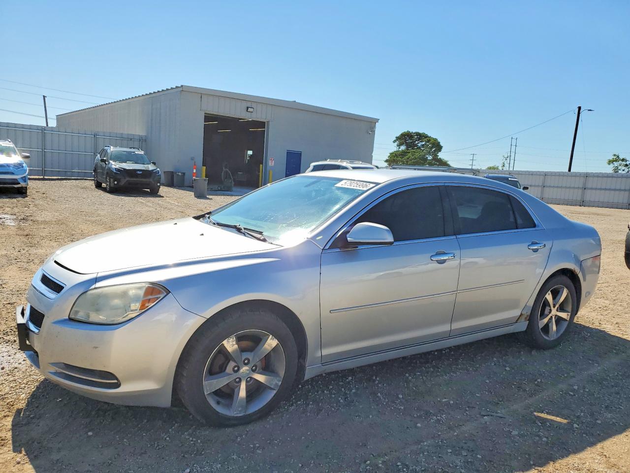 2012 Chevrolet Malibu 1lt Silver vin: 1G1ZC5E08CF317975