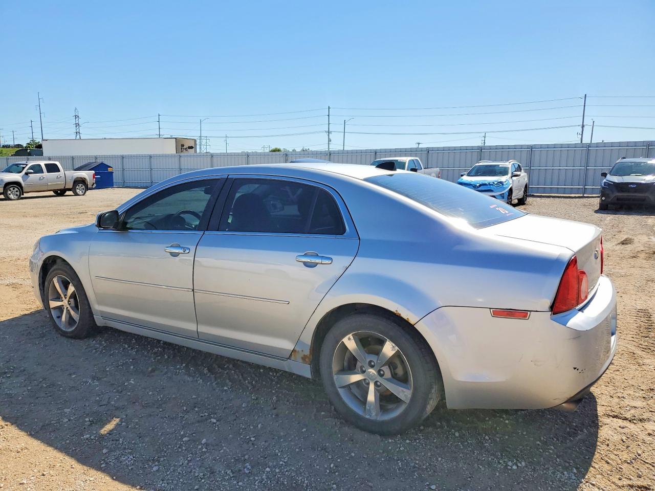 2012 Chevrolet Malibu 1lt Silver vin: 1G1ZC5E08CF317975