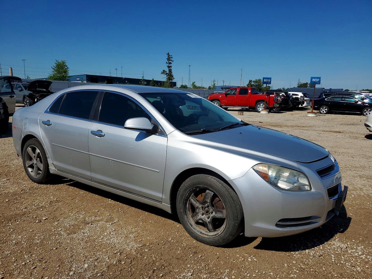 2012 Chevrolet Malibu 1lt Silver vin: 1G1ZC5E08CF317975