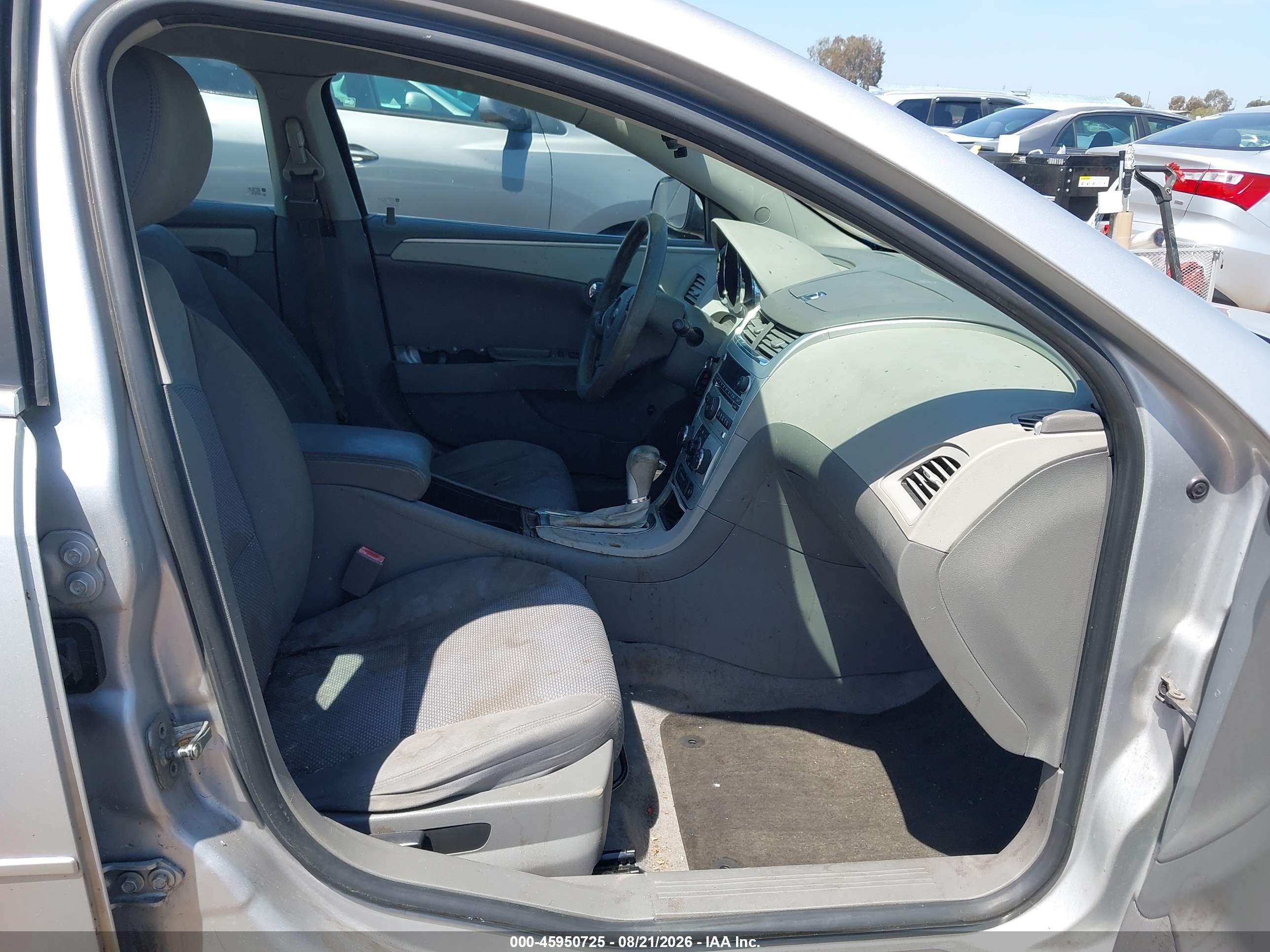 2012 Chevrolet Malibu 1lt Gray vin: 1G1ZC5E08CF363967