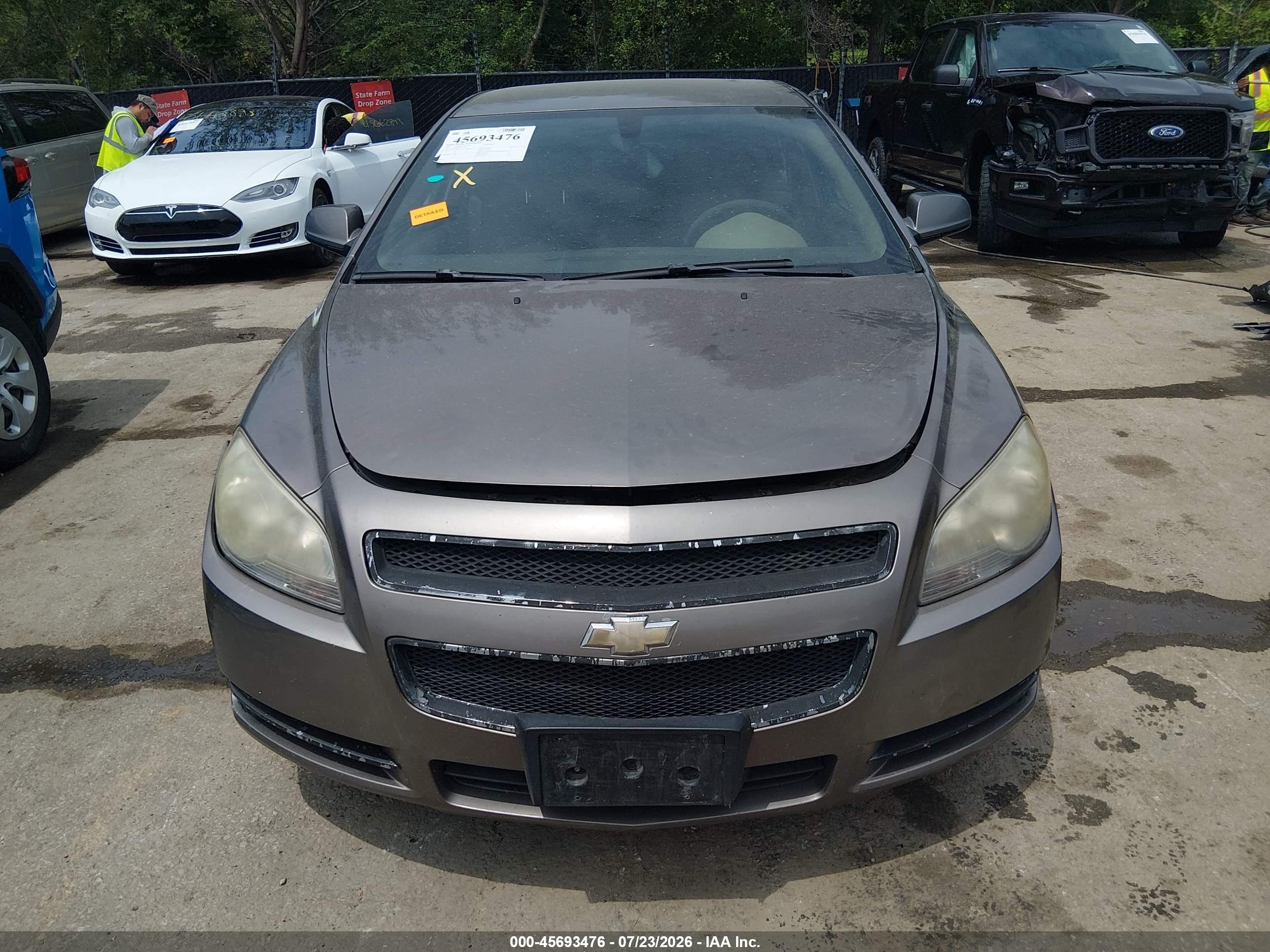 2010 Chevrolet Malibu Lt Gray vin: 1G1ZC5E09AF151401