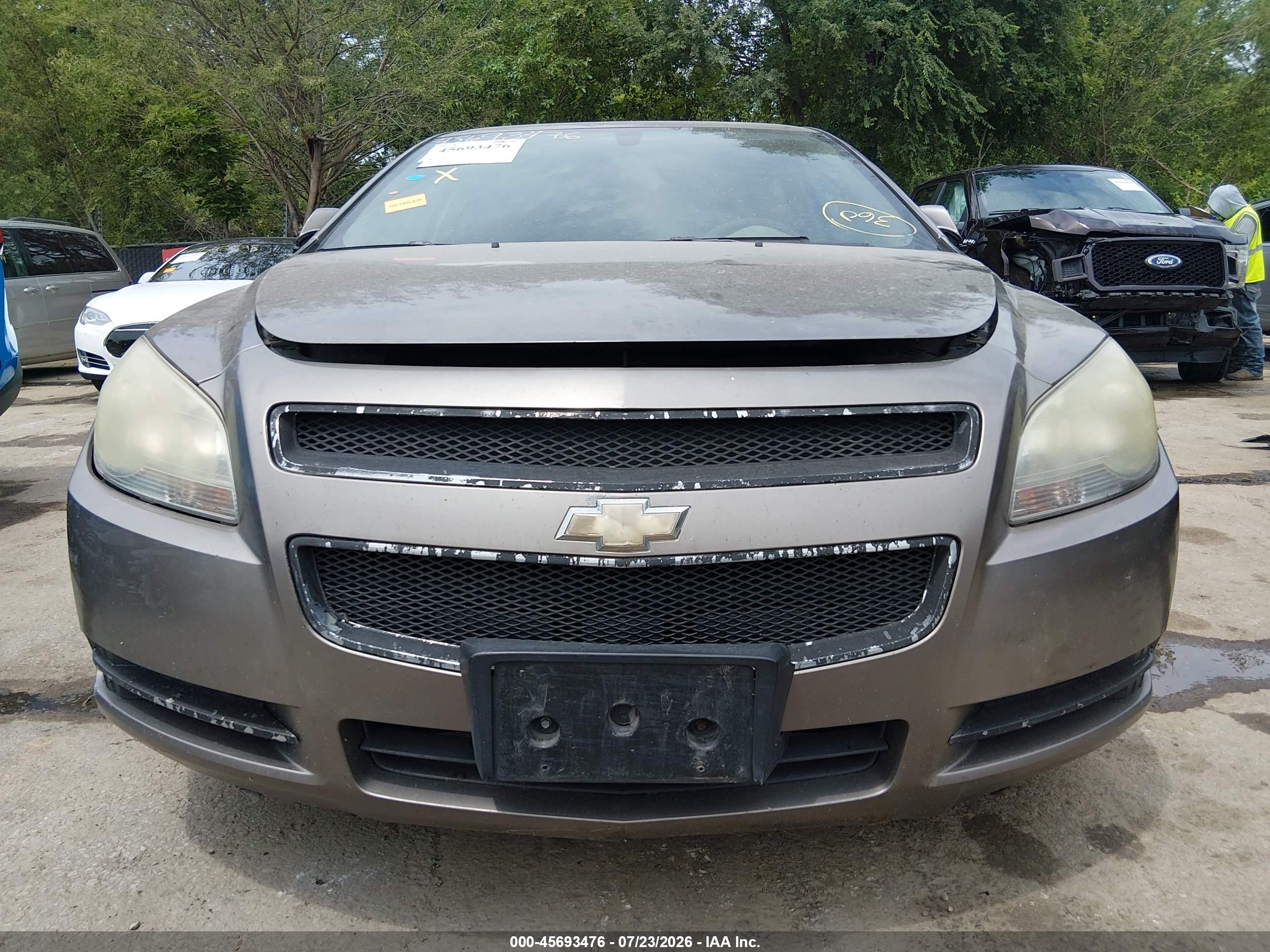 2010 Chevrolet Malibu Lt Gray vin: 1G1ZC5E09AF151401