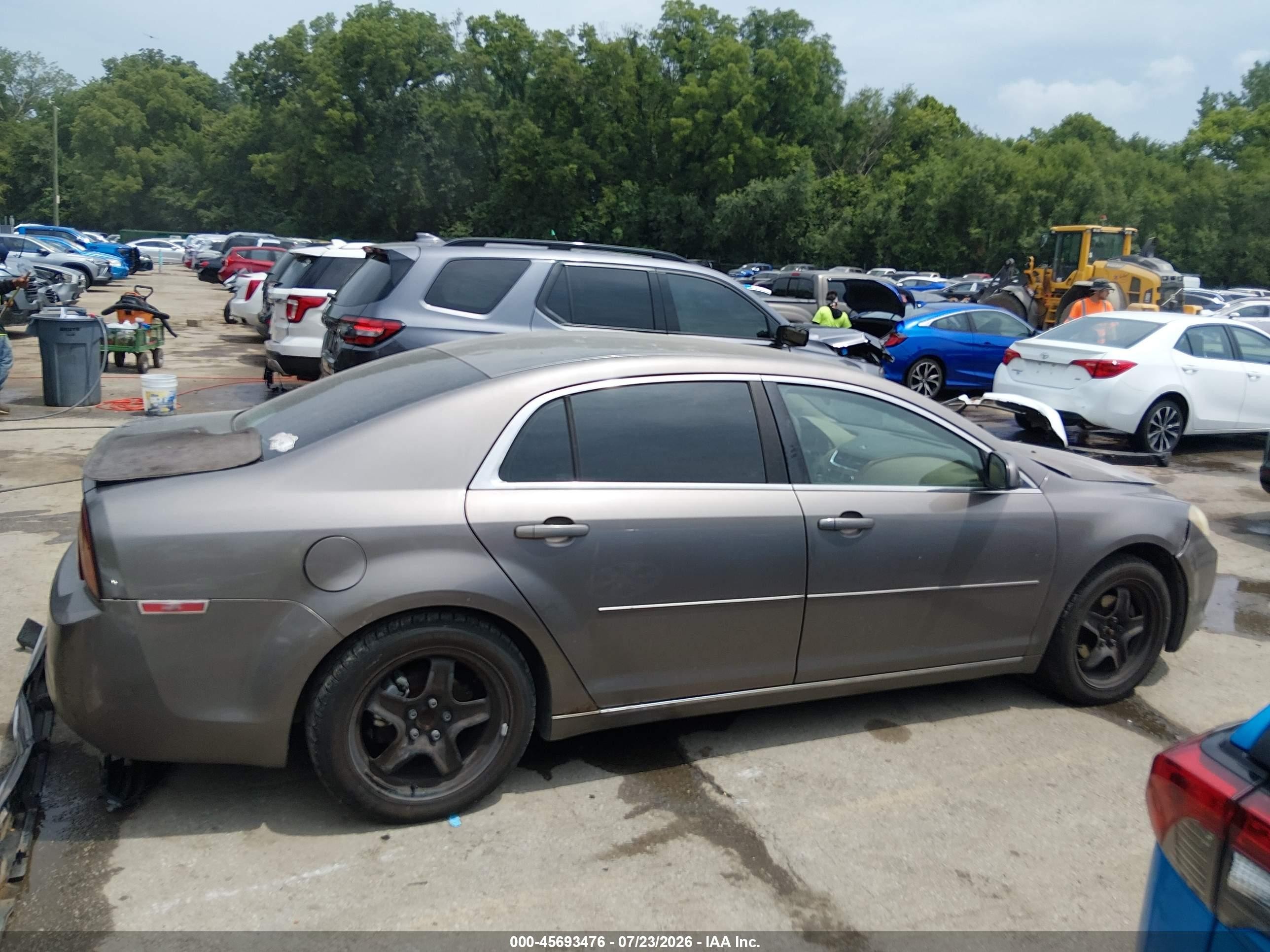 2010 Chevrolet Malibu Lt Gray vin: 1G1ZC5E09AF151401