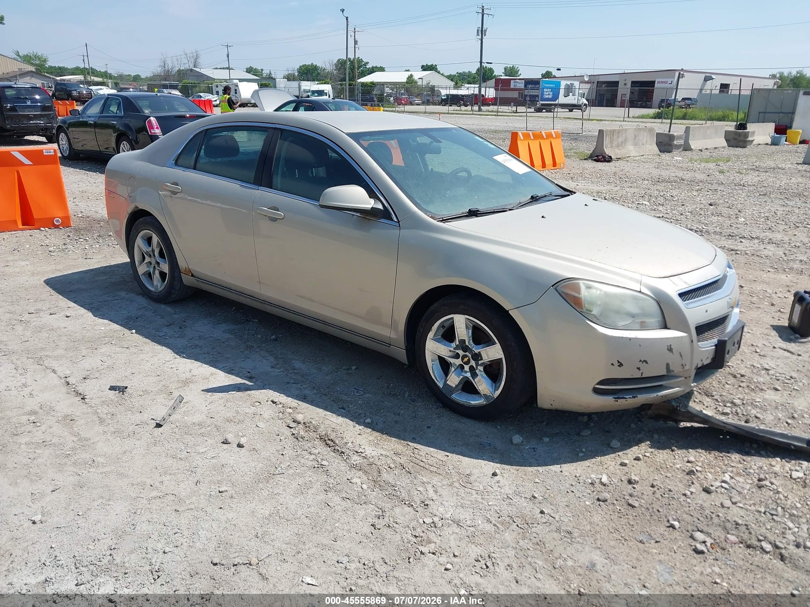 2010 Chevrolet Malibu Lt Серебряный vin: 1G1ZC5E09AF228686