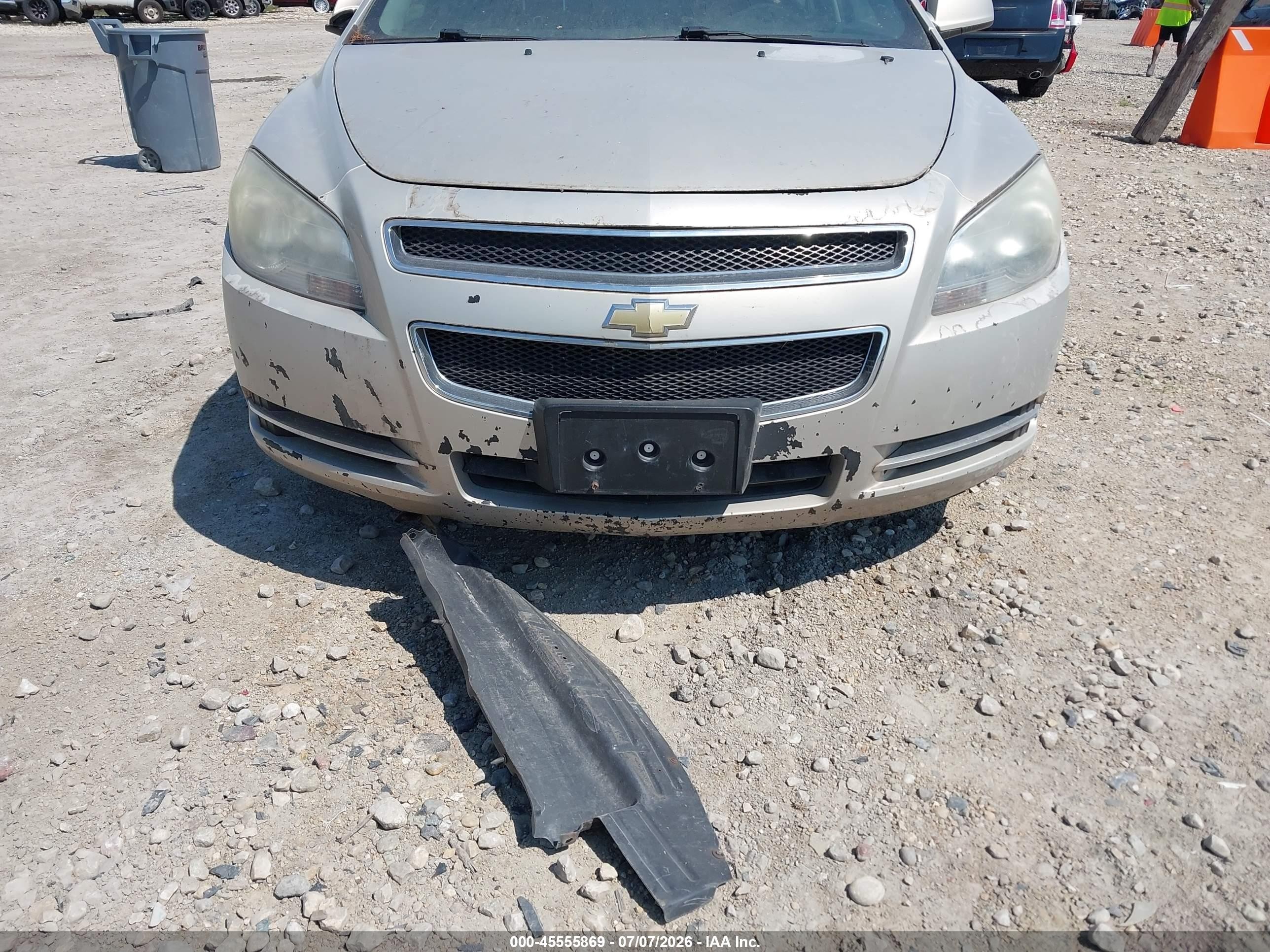 2010 Chevrolet Malibu Lt Silver vin: 1G1ZC5E09AF228686