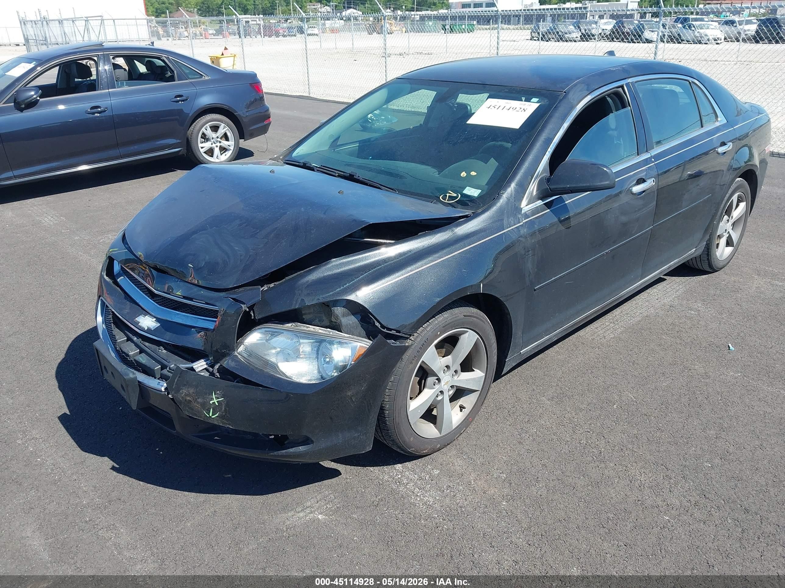 2012 Chevrolet Malibu 1lt Черный vin: 1G1ZC5E09CF101651
