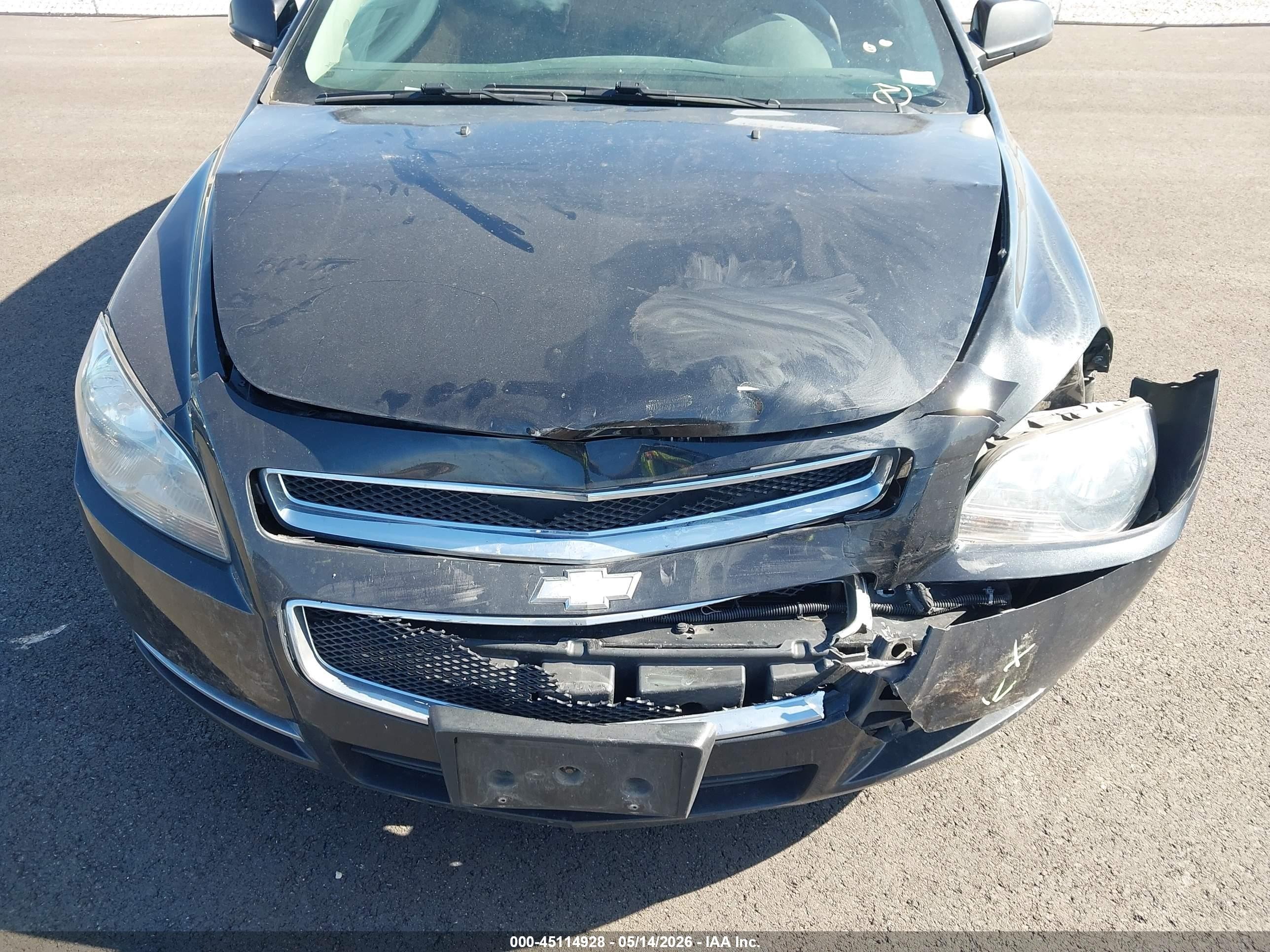 2012 Chevrolet Malibu 1lt Черный vin: 1G1ZC5E09CF101651