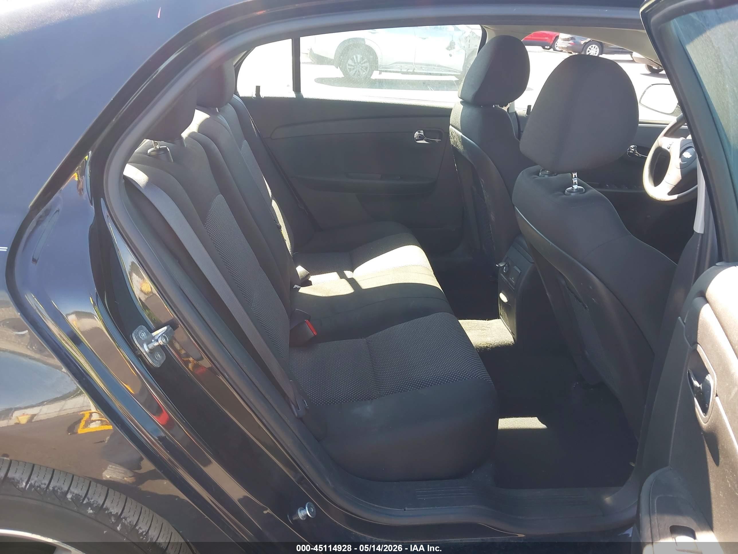 2012 Chevrolet Malibu 1lt Черный vin: 1G1ZC5E09CF101651