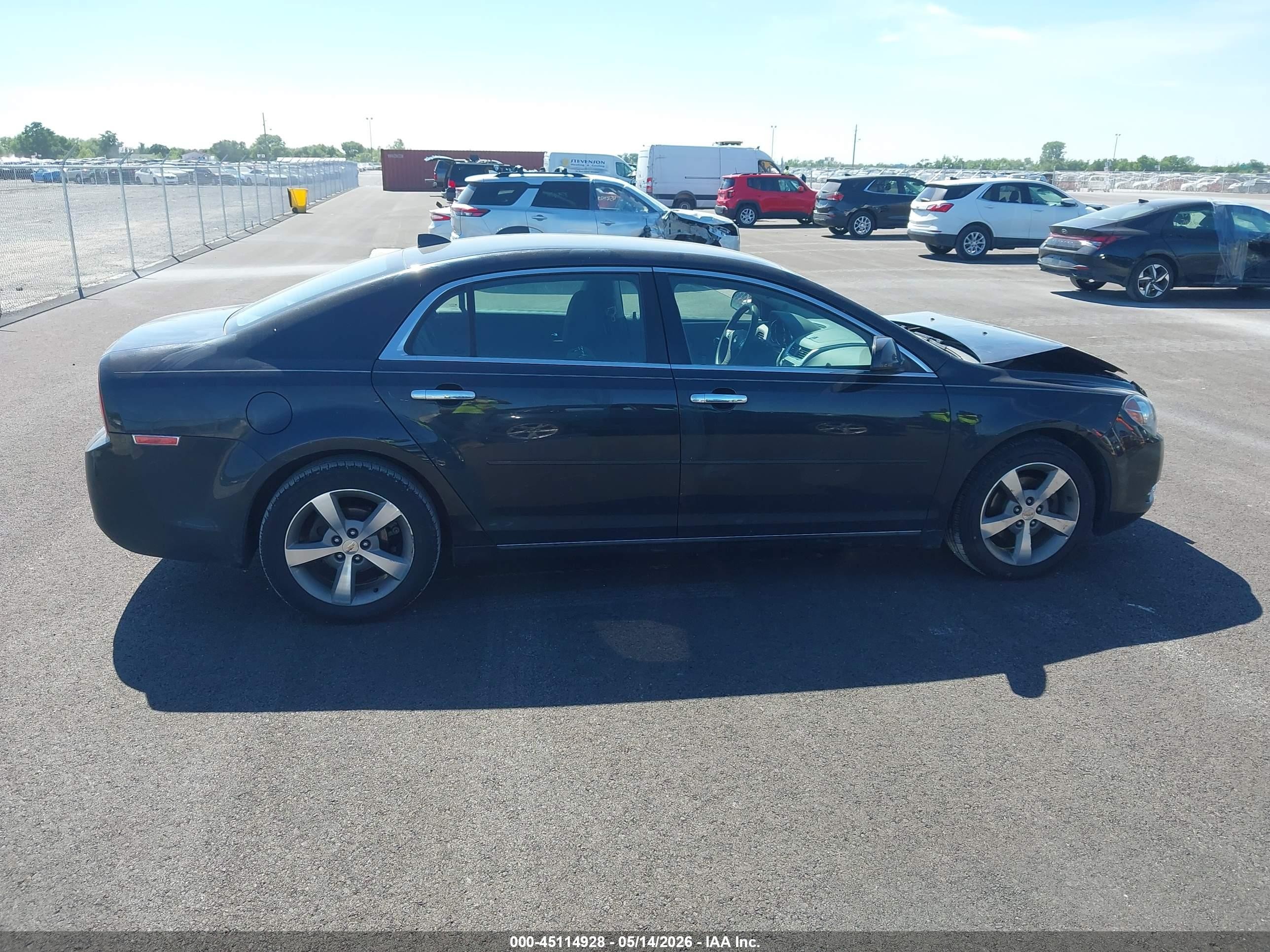 2012 Chevrolet Malibu 1lt Черный vin: 1G1ZC5E09CF101651