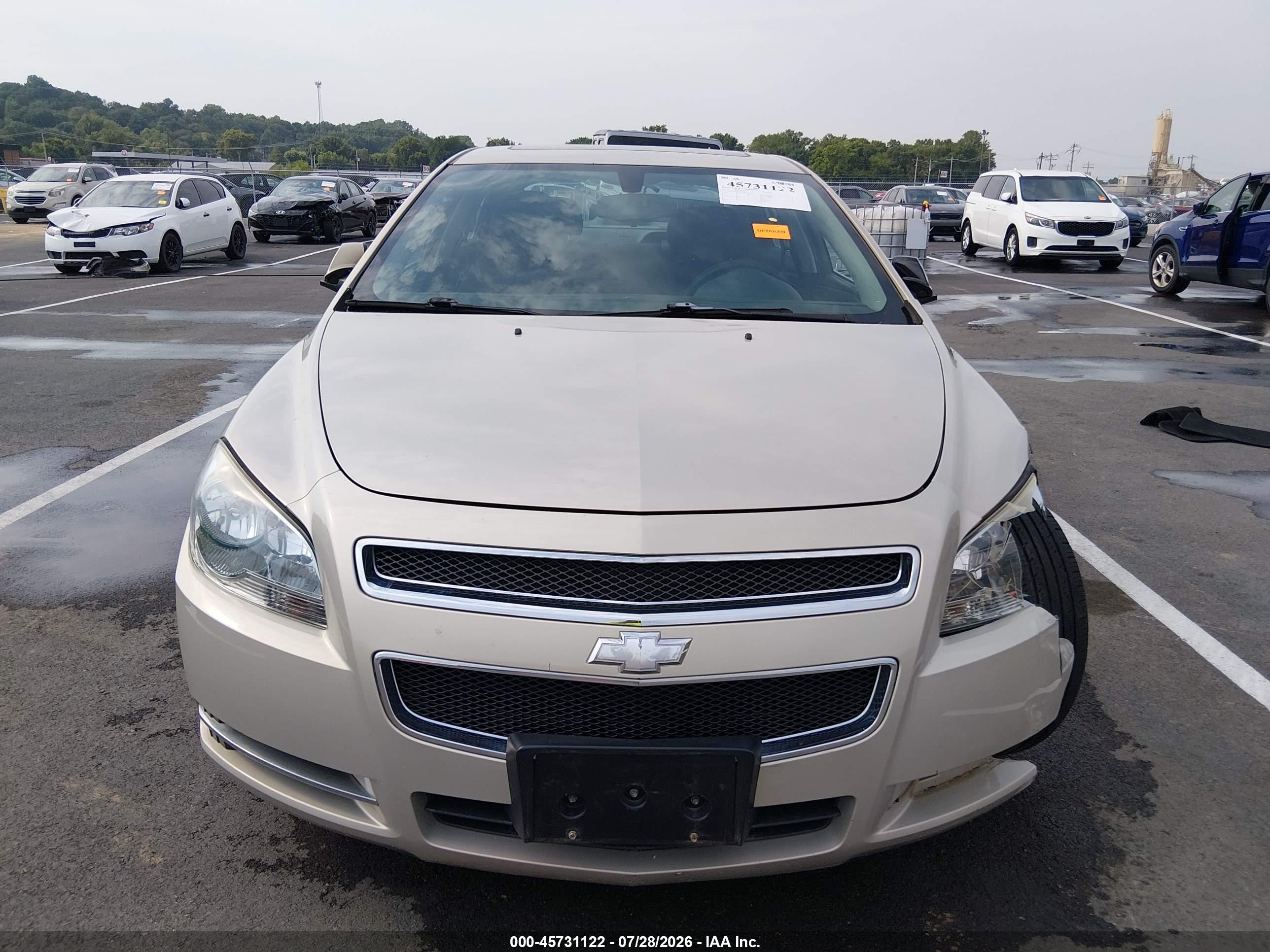 2012 Chevrolet Malibu 1lt Gold vin: 1G1ZC5E09CF127019