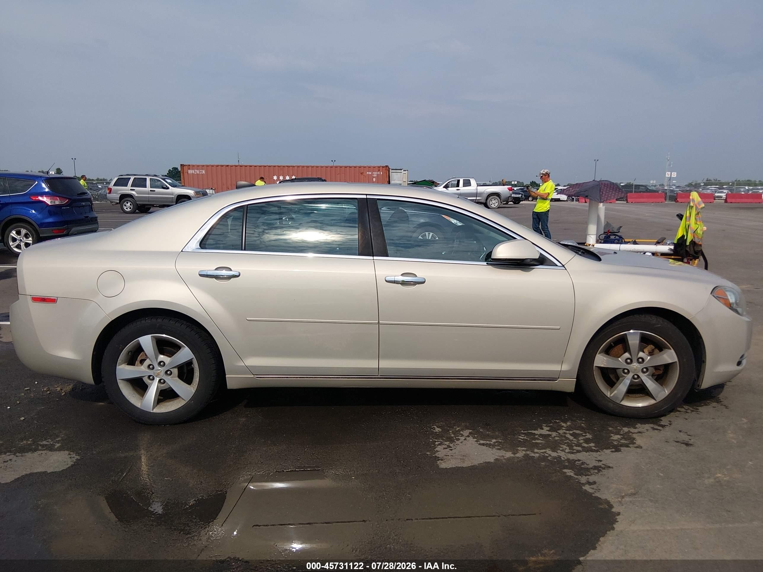 2012 Chevrolet Malibu 1lt Gold vin: 1G1ZC5E09CF127019
