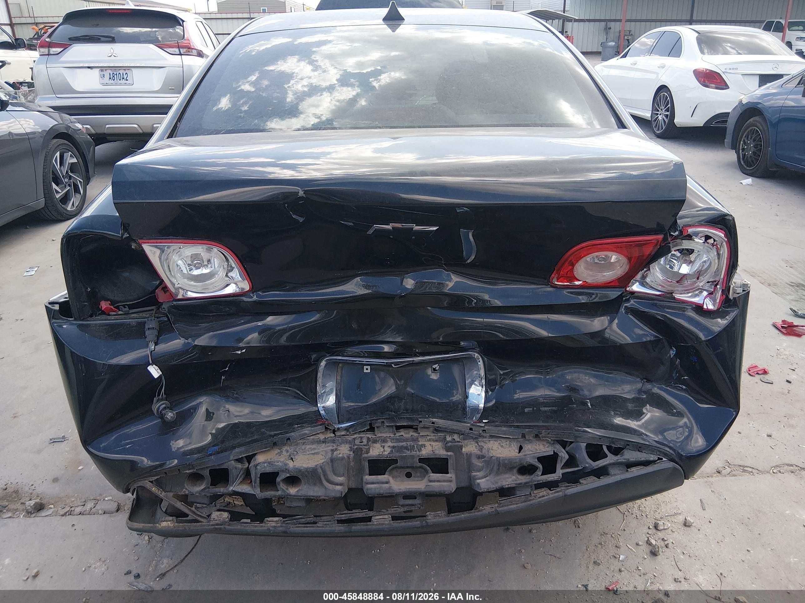 2012 Chevrolet Malibu 1lt Black vin: 1G1ZC5E09CF166189