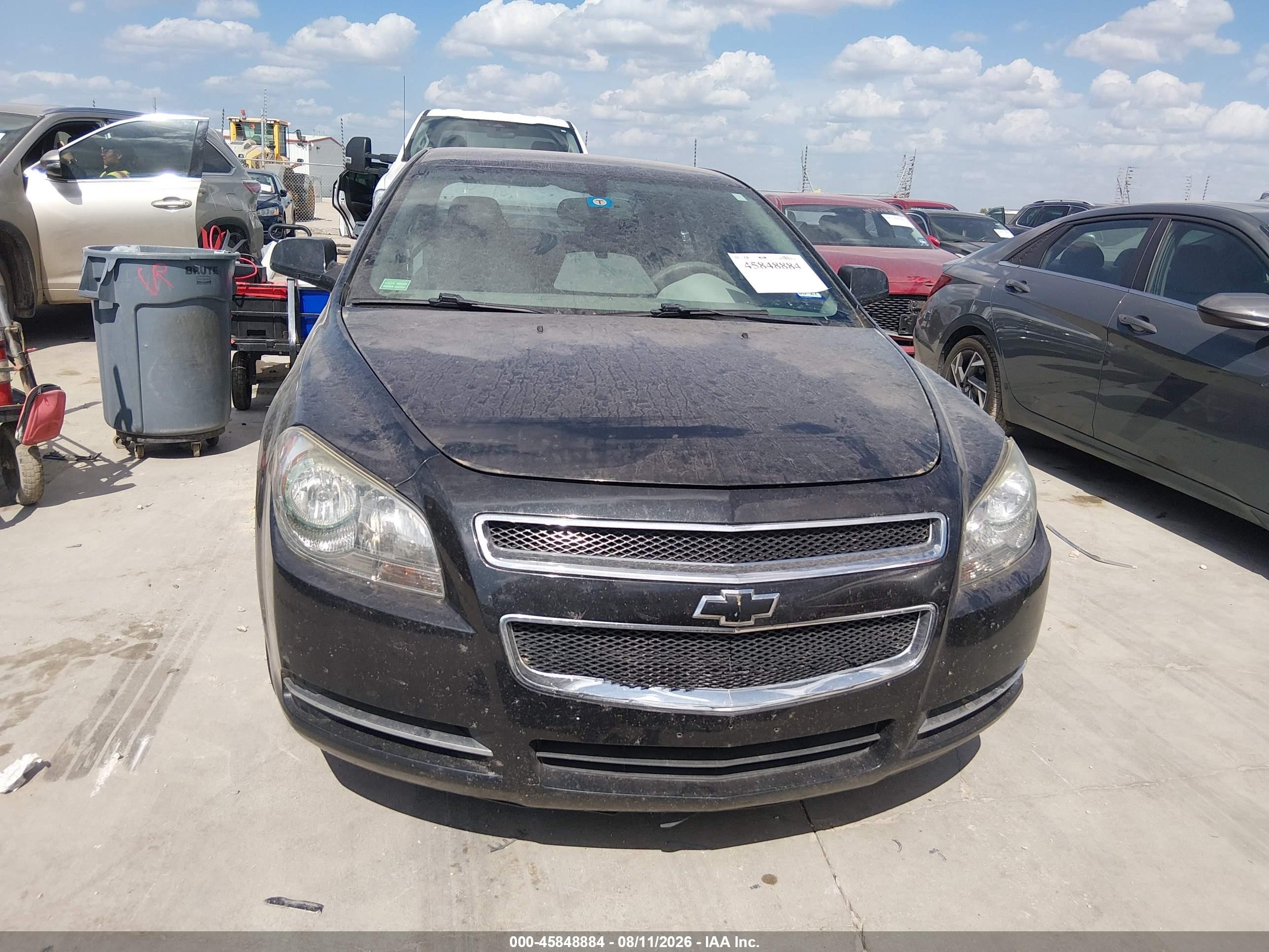 2012 Chevrolet Malibu 1lt Black vin: 1G1ZC5E09CF166189