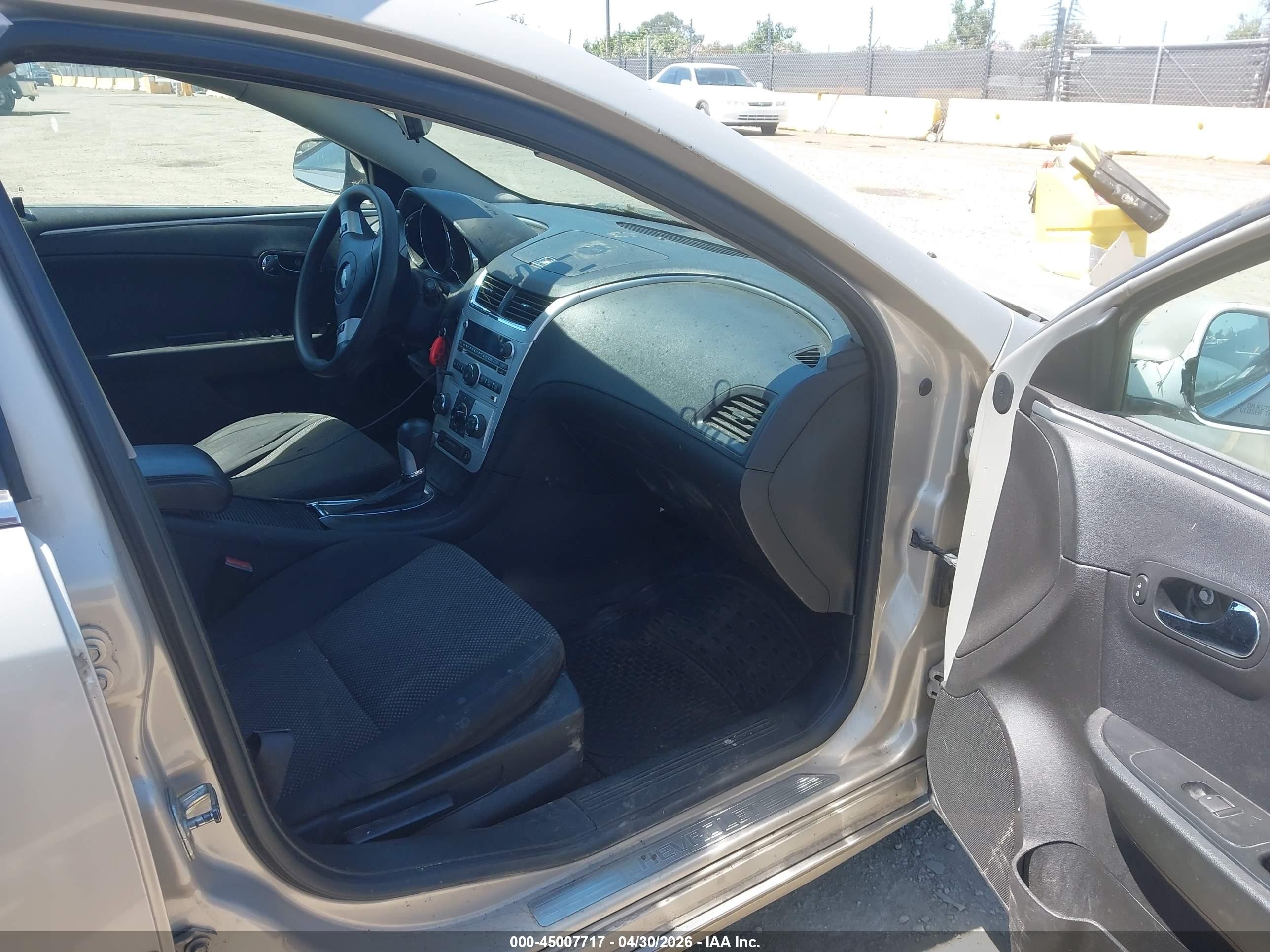 2012 Chevrolet Malibu 1lt Beige vin: 1G1ZC5E09CF264414