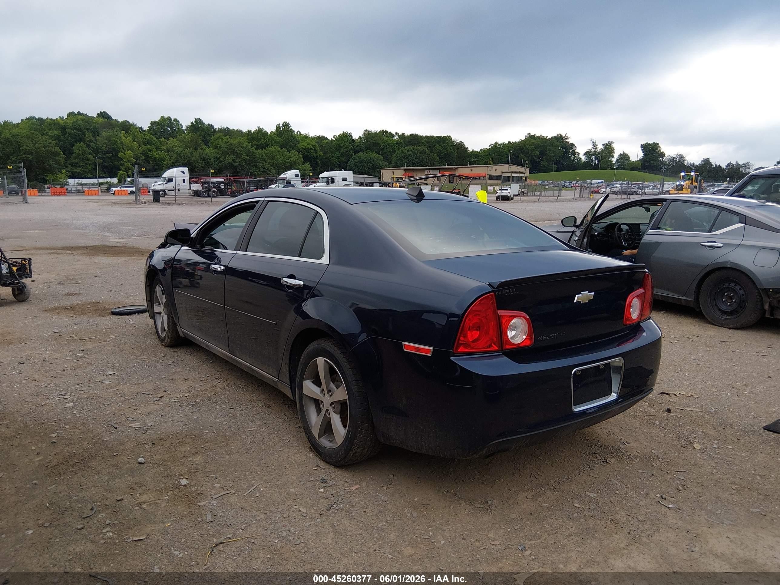 2012 Chevrolet Malibu 1lt Blue vin: 1G1ZC5E09CF299308