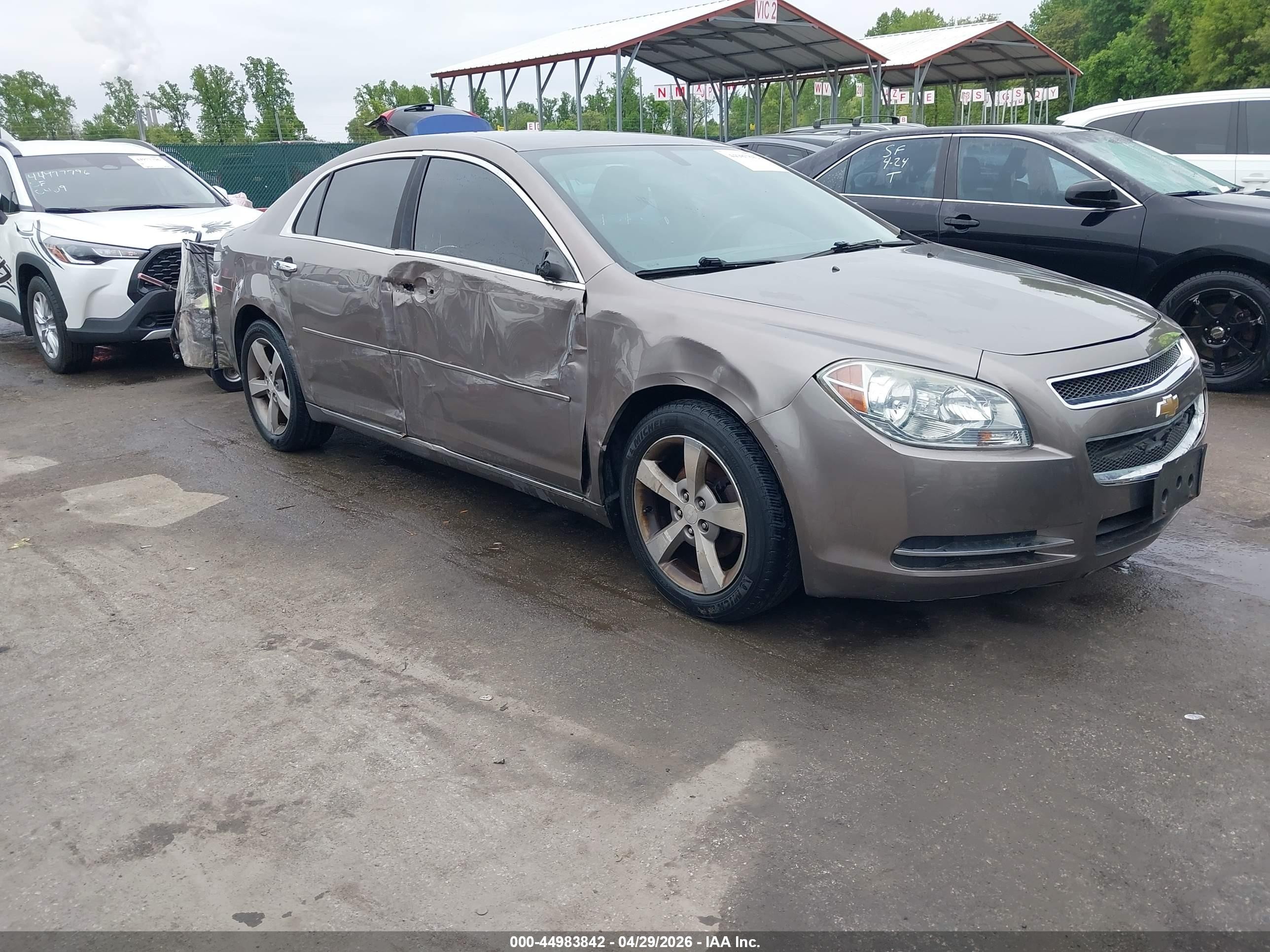 2012 Chevrolet Malibu 1lt Gray vin: 1G1ZC5E09CF310985