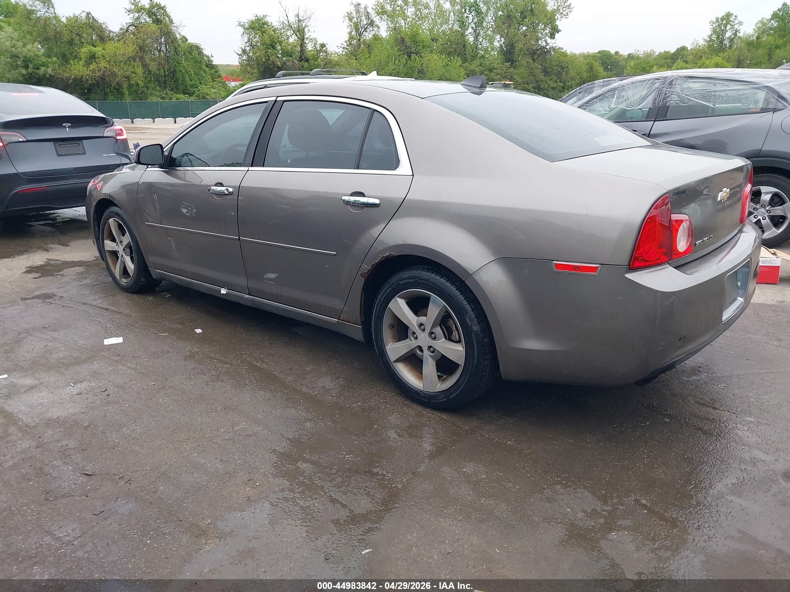 2012 Chevrolet Malibu 1lt Gray vin: 1G1ZC5E09CF310985