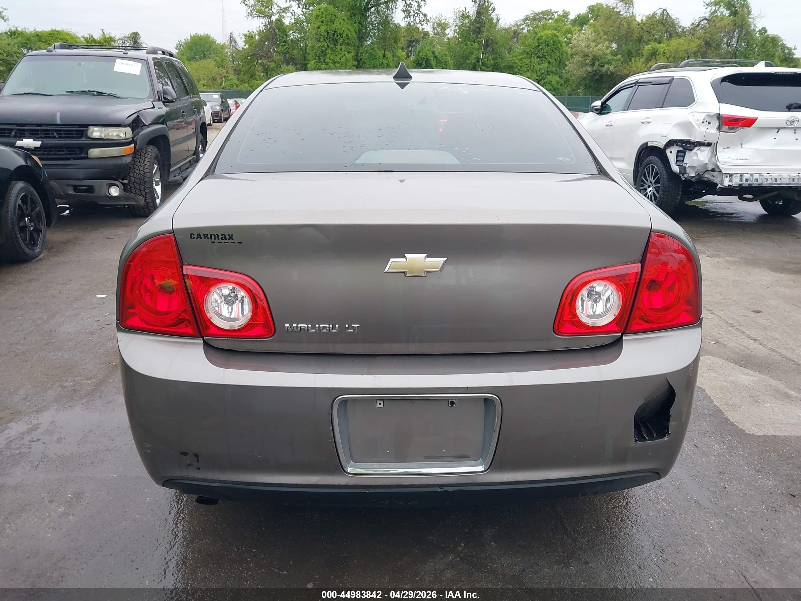 2012 Chevrolet Malibu 1lt Gray vin: 1G1ZC5E09CF310985
