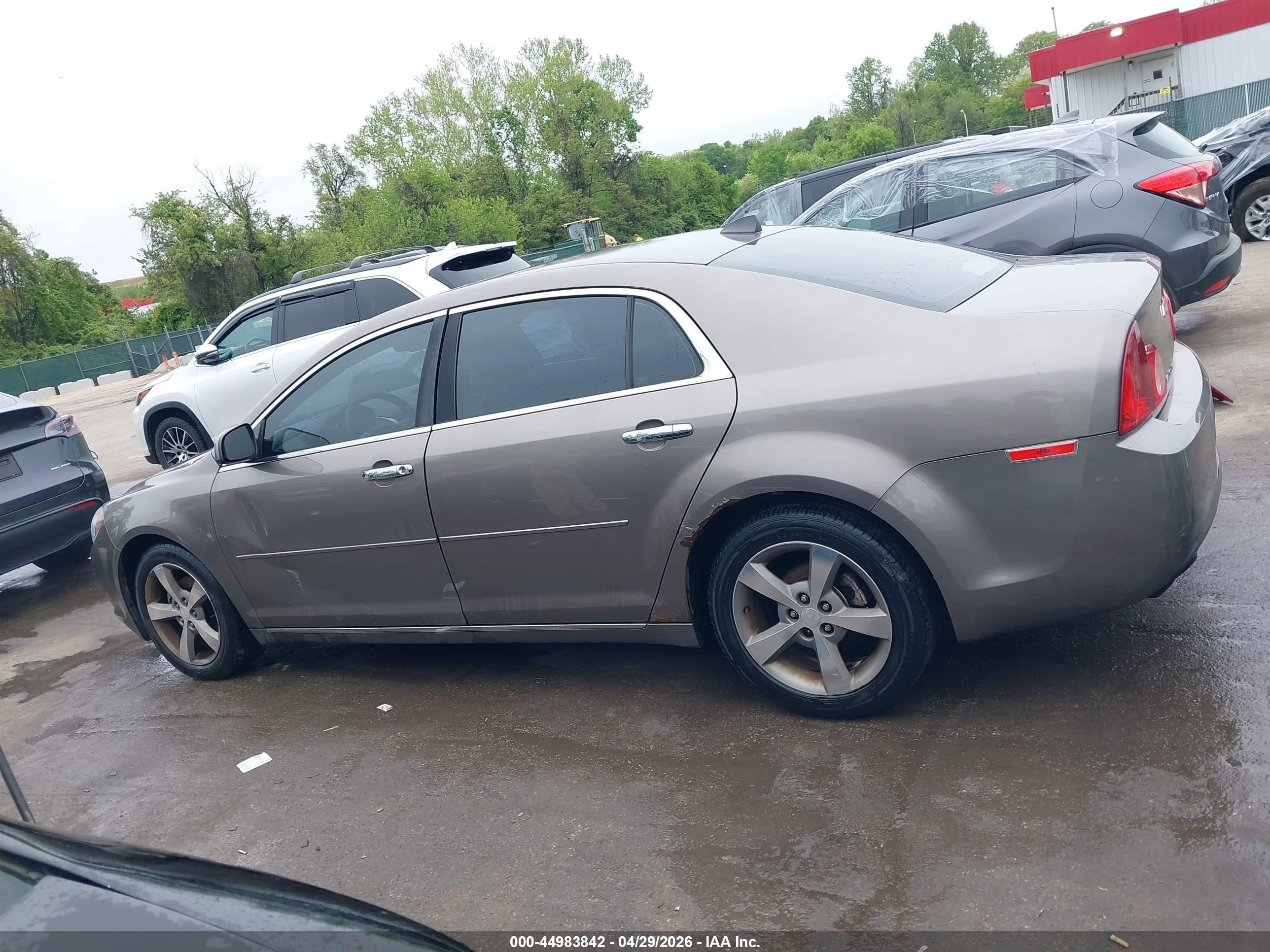 2012 Chevrolet Malibu 1lt Gray vin: 1G1ZC5E09CF310985