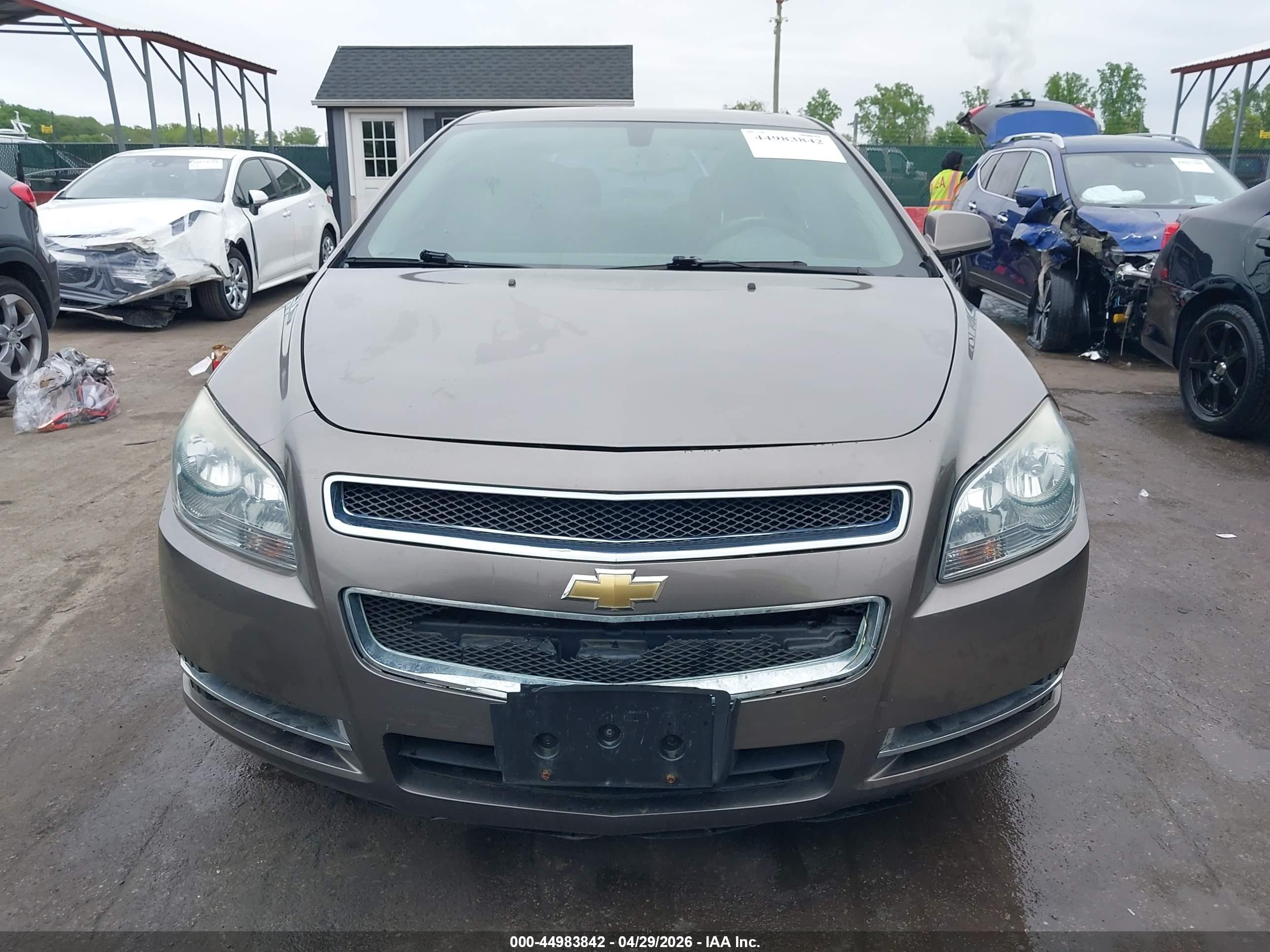 2012 Chevrolet Malibu 1lt Gray vin: 1G1ZC5E09CF310985