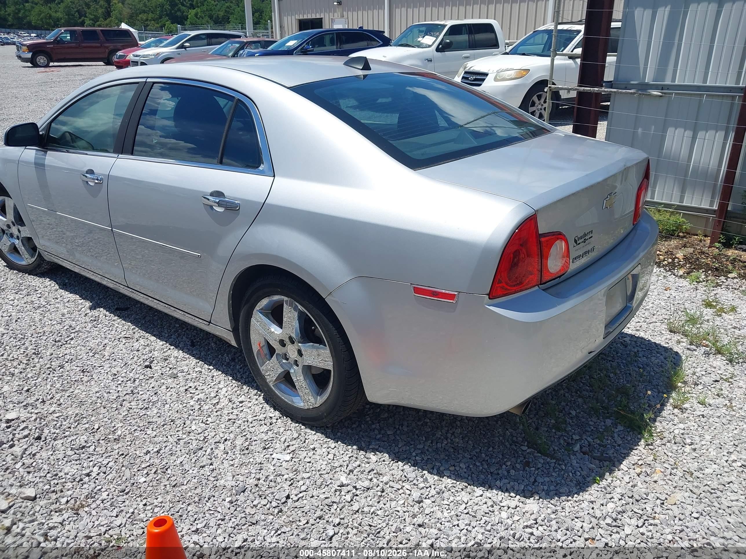 2012 Chevrolet Malibu 1lt Серебряный vin: 1G1ZC5E09CF324921
