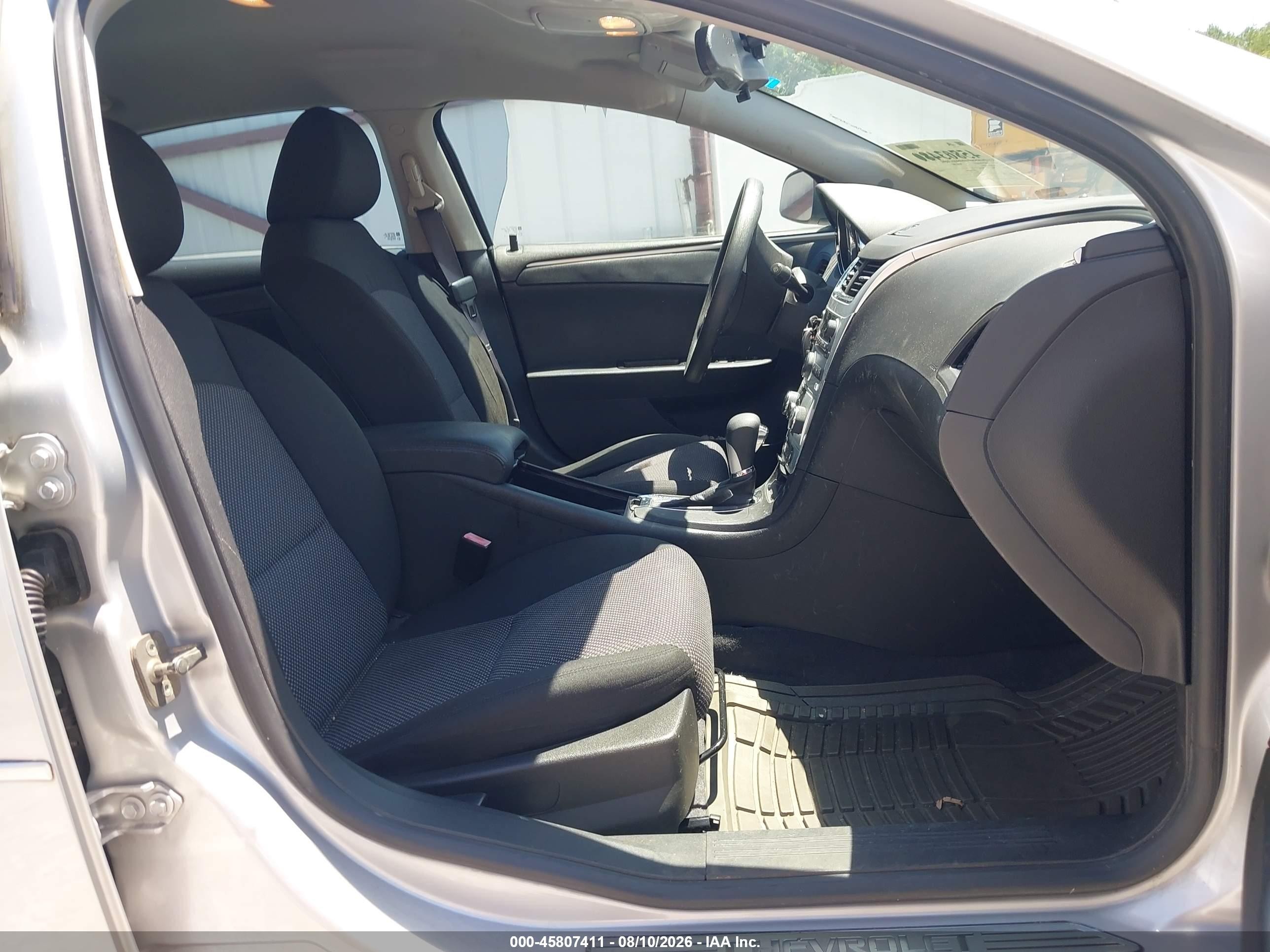 2012 Chevrolet Malibu 1lt Серебряный vin: 1G1ZC5E09CF324921