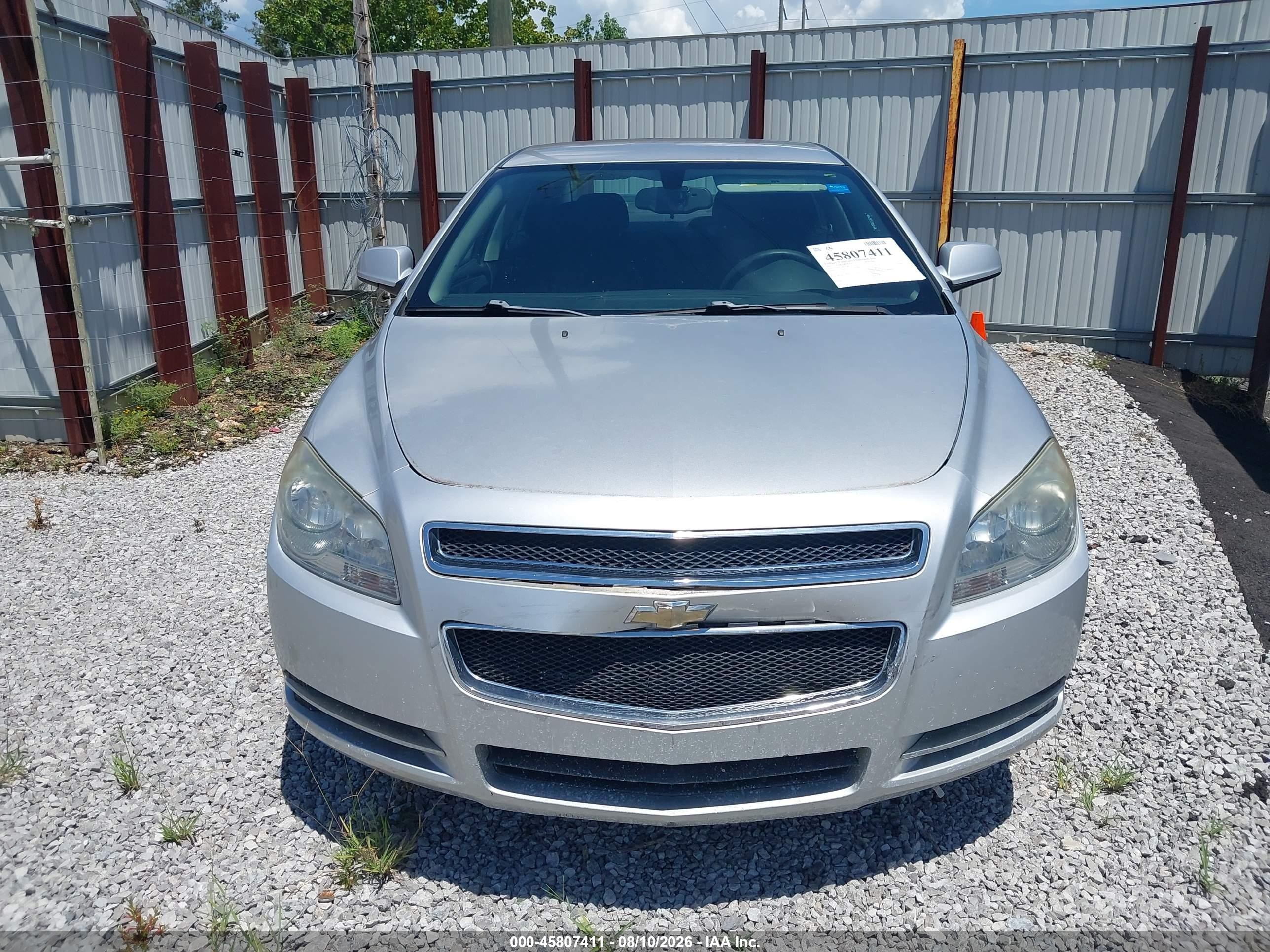 2012 Chevrolet Malibu 1lt Серебряный vin: 1G1ZC5E09CF324921