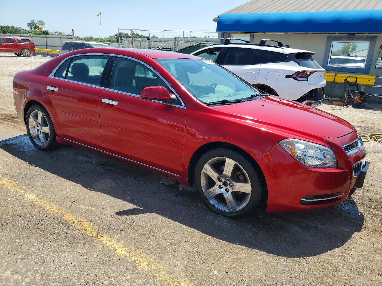 2012 Chevrolet Malibu 1lt Red vin: 1G1ZC5E09CF336230