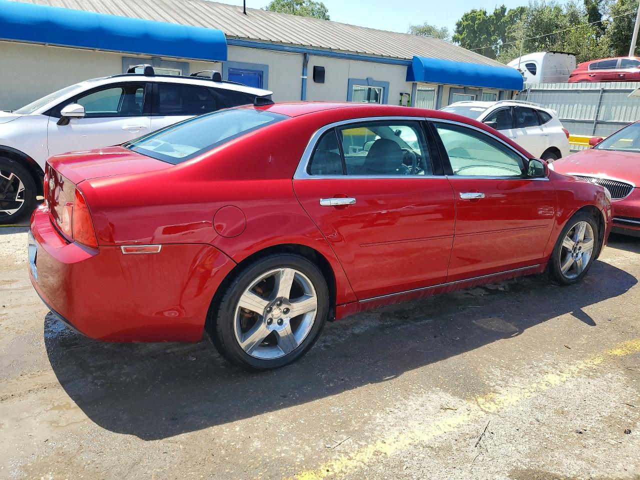 2012 Chevrolet Malibu 1lt Red vin: 1G1ZC5E09CF336230