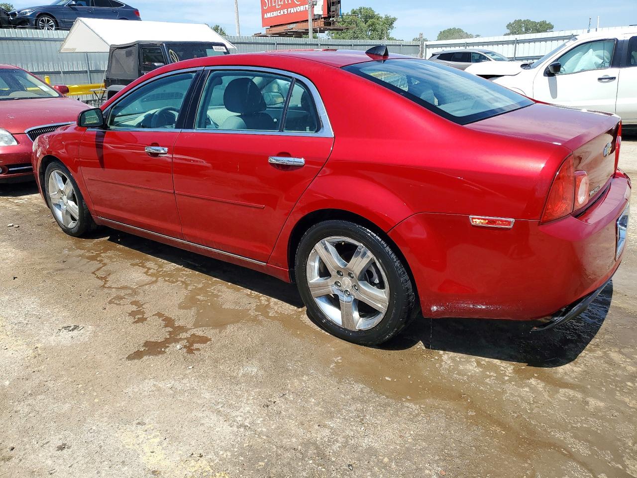 2012 Chevrolet Malibu 1lt Red vin: 1G1ZC5E09CF336230