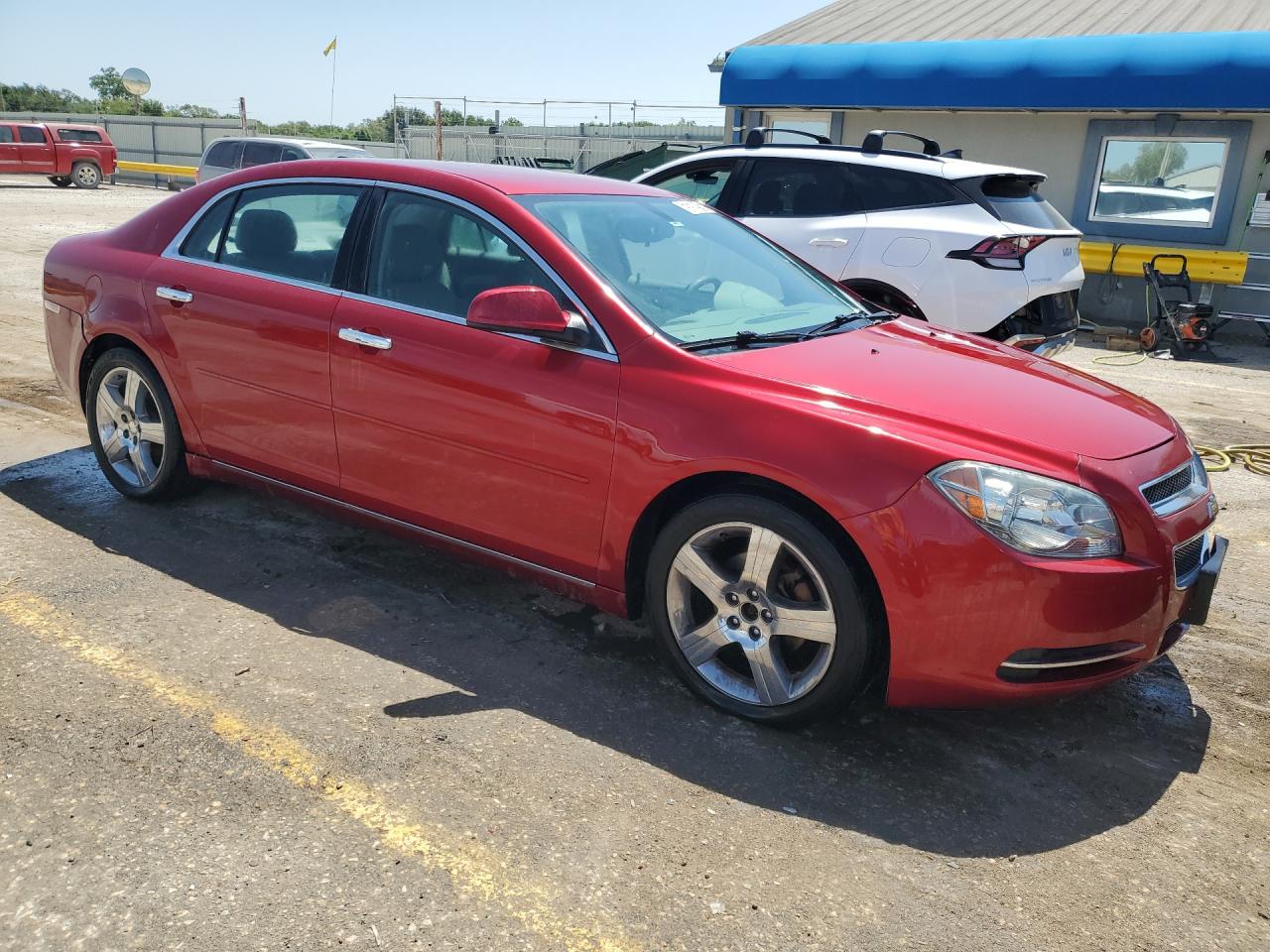 2012 Chevrolet Malibu 1lt Red vin: 1G1ZC5E09CF336230 Damage: Overall Vehicle, Chipped, 10 Or More