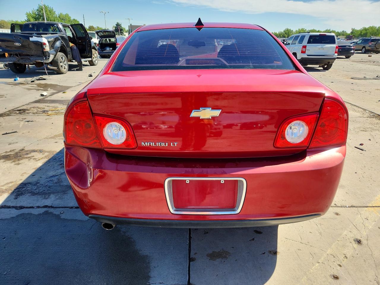 2012 Chevrolet Malibu 1lt Red vin: 1G1ZC5E09CF342657