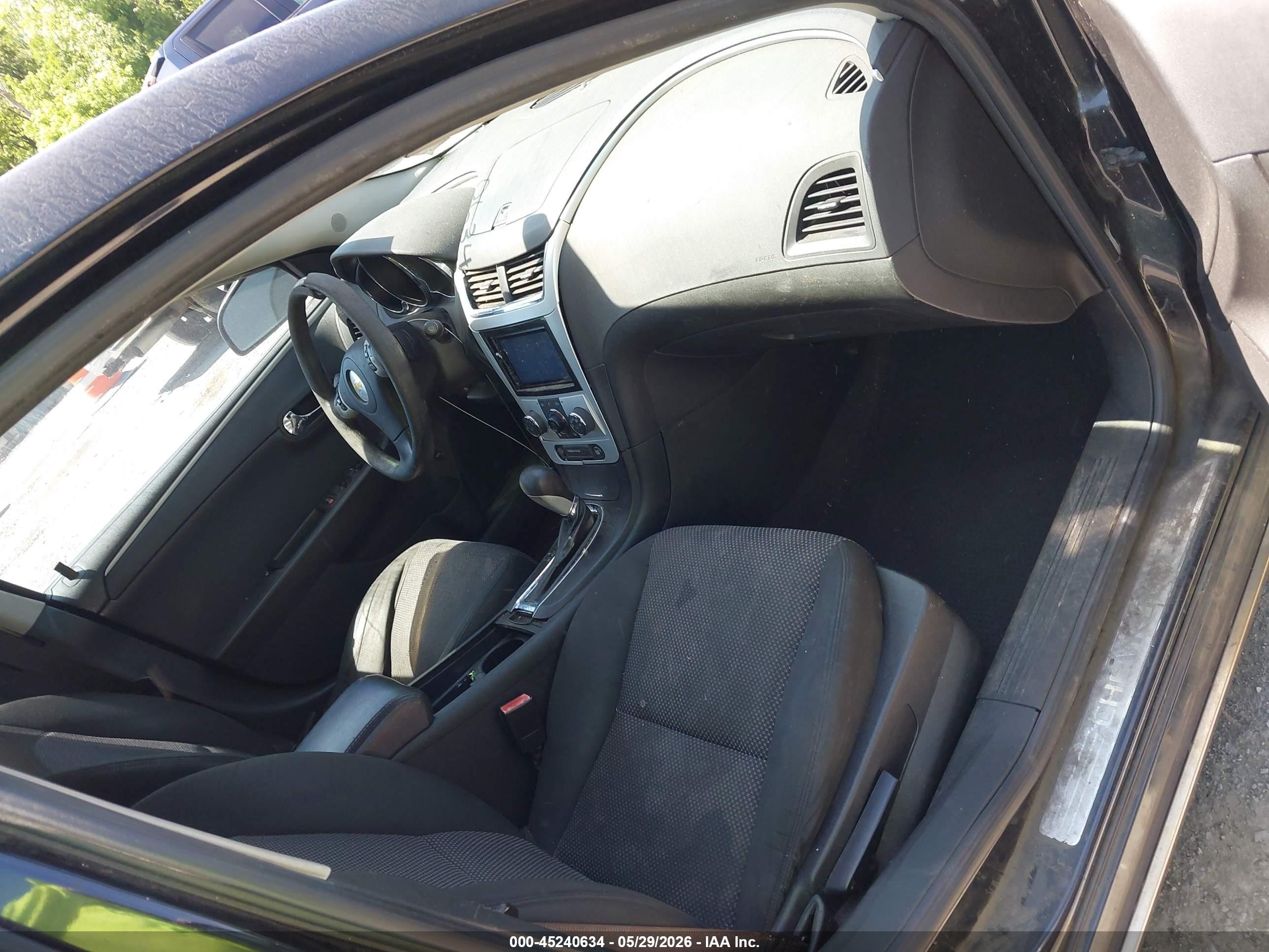 2010 Chevrolet Malibu Lt Black vin: 1G1ZC5E0XAF237316