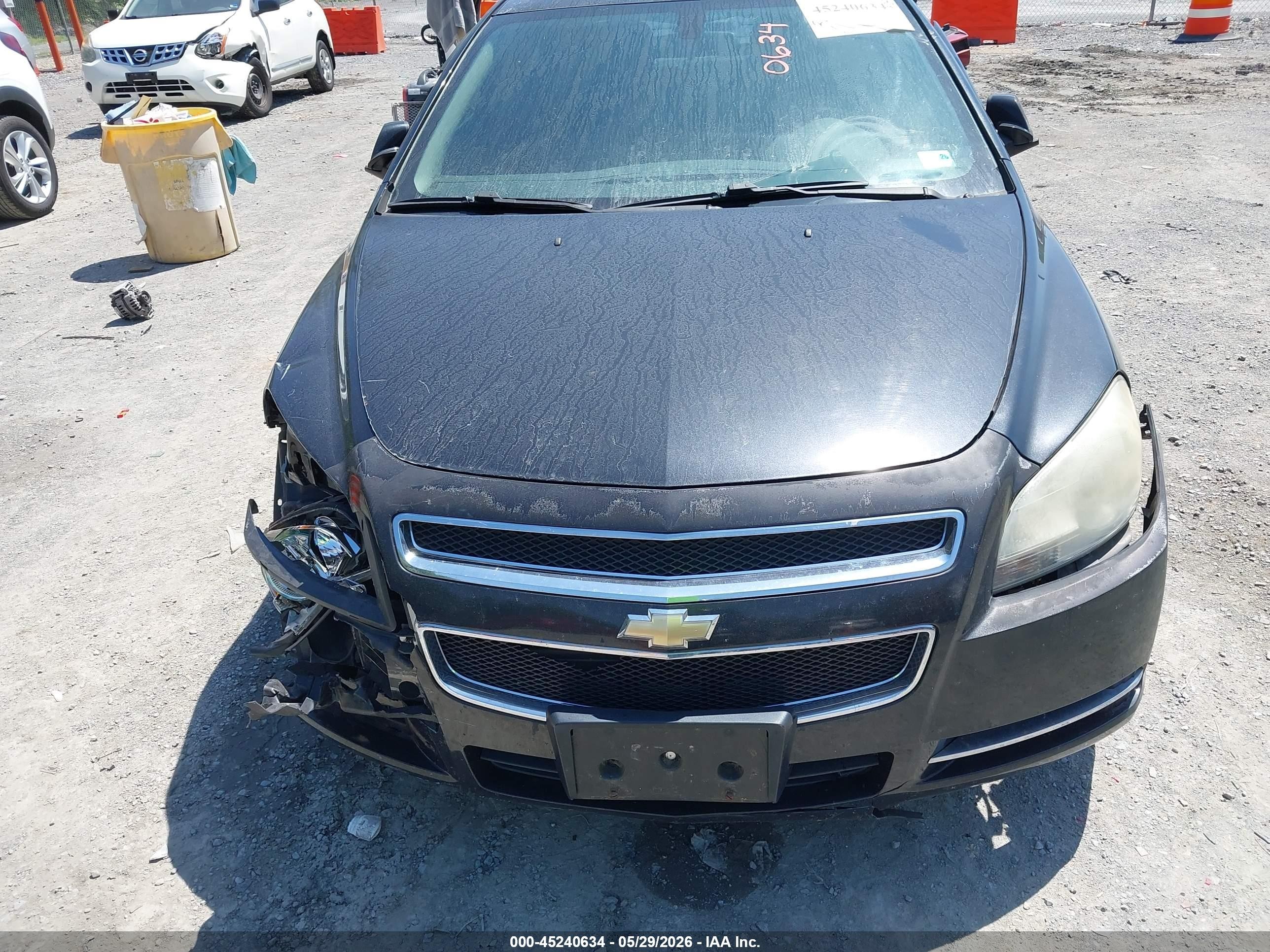 2010 Chevrolet Malibu Lt Black vin: 1G1ZC5E0XAF237316