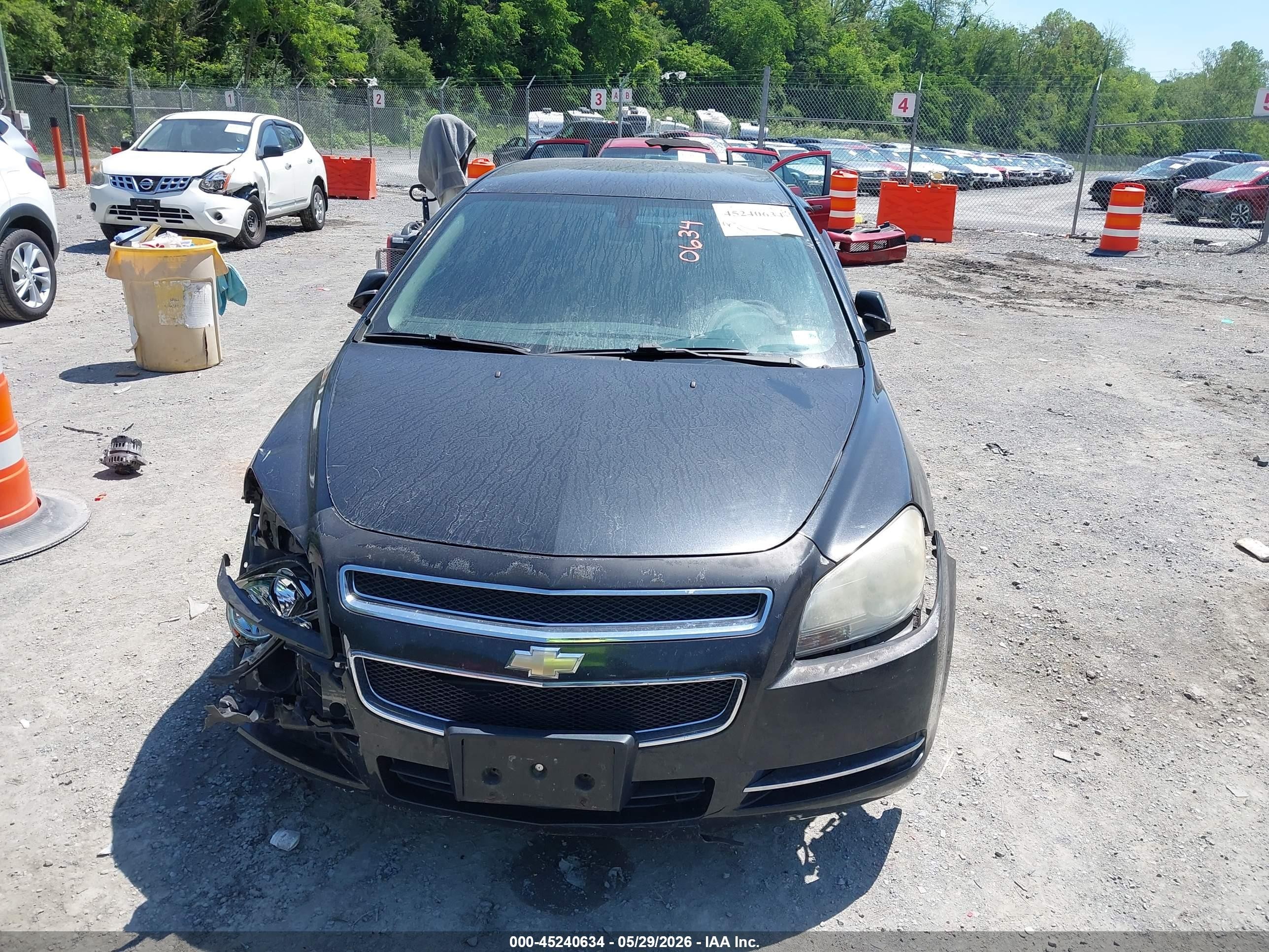 2010 Chevrolet Malibu Lt Black vin: 1G1ZC5E0XAF237316