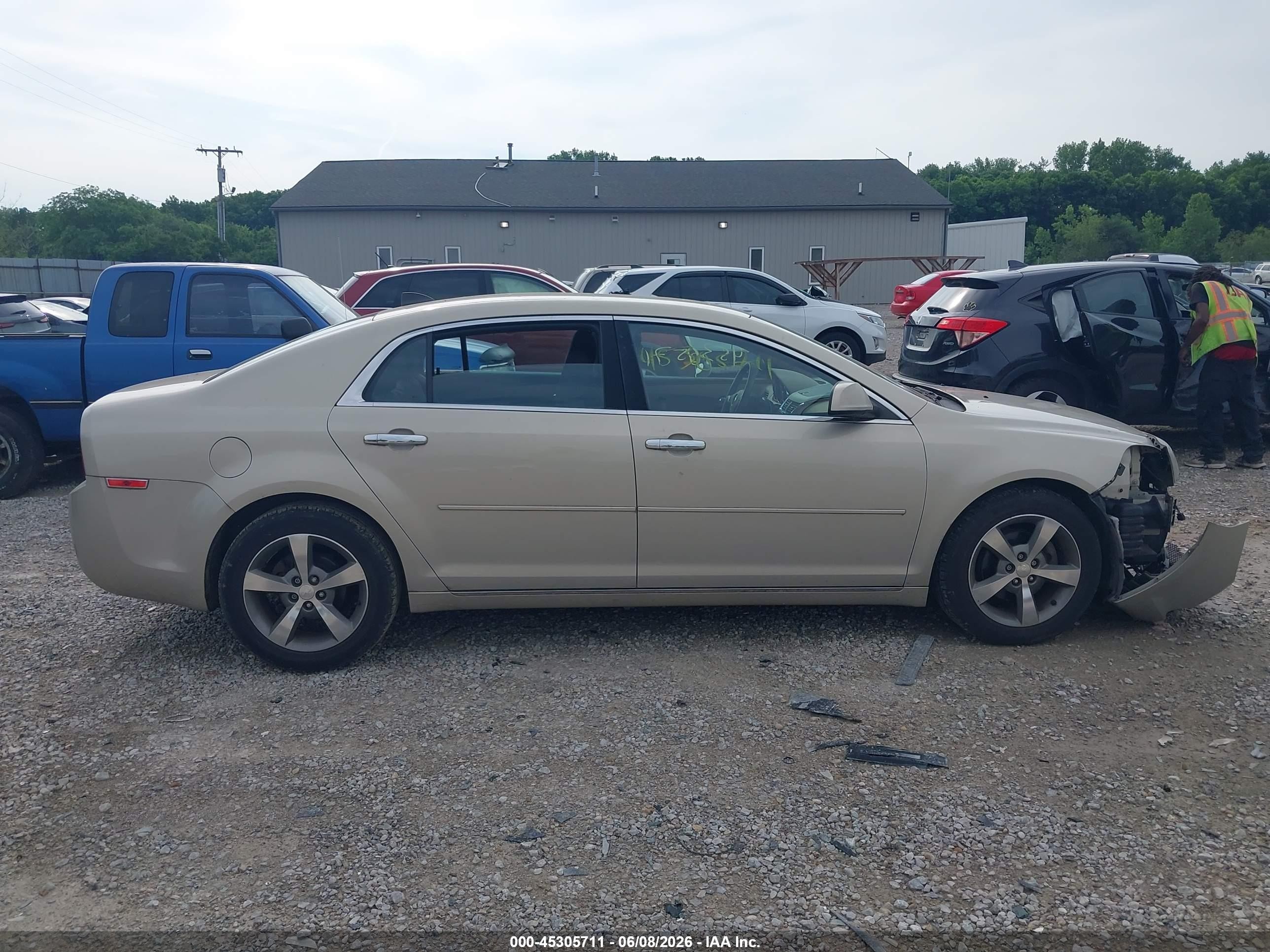 2012 Chevrolet Malibu 1lt Gold vin: 1G1ZC5E0XCF138272