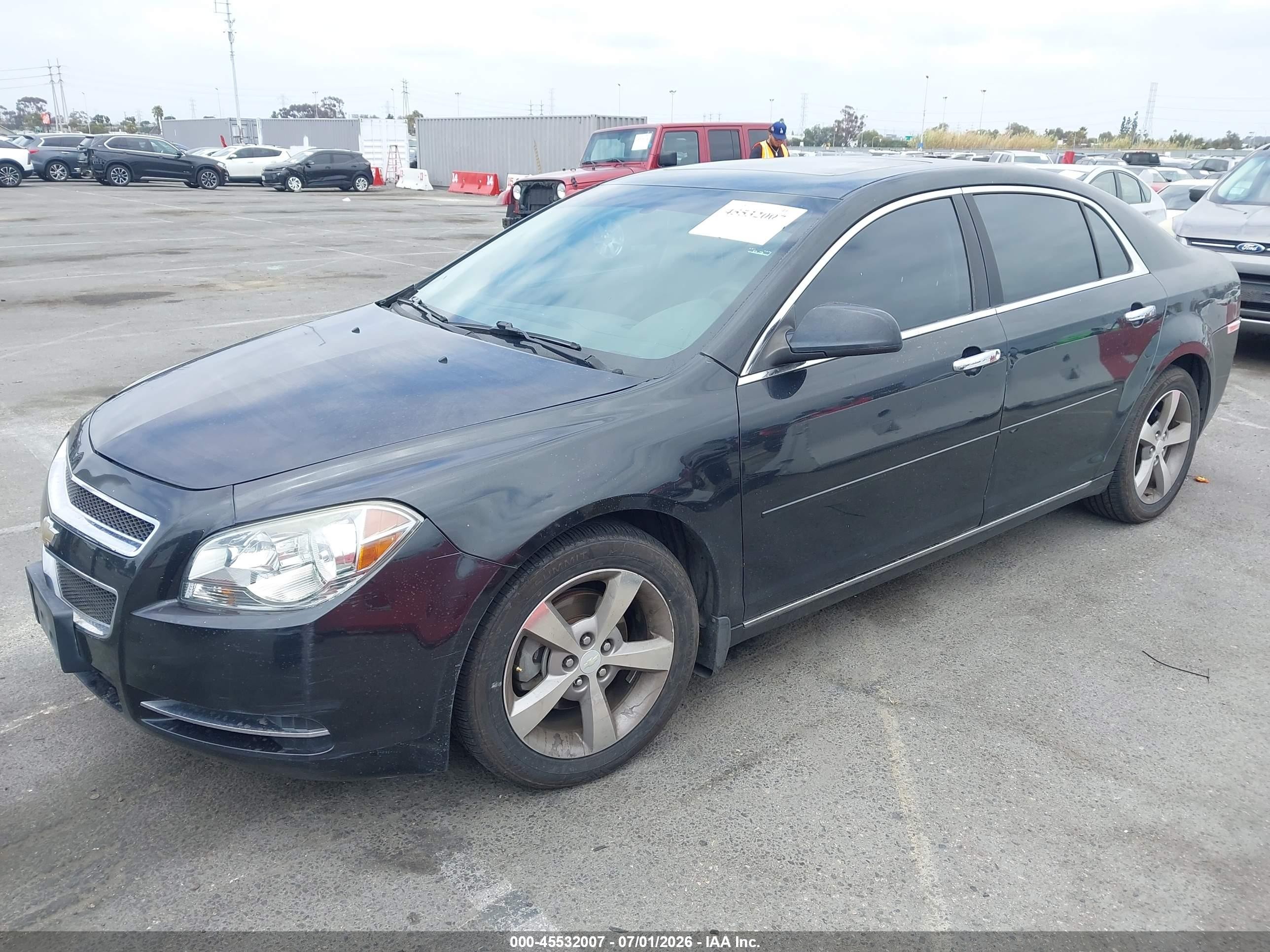 2012 Chevrolet Malibu 1lt Black vin: 1G1ZC5E0XCF187391