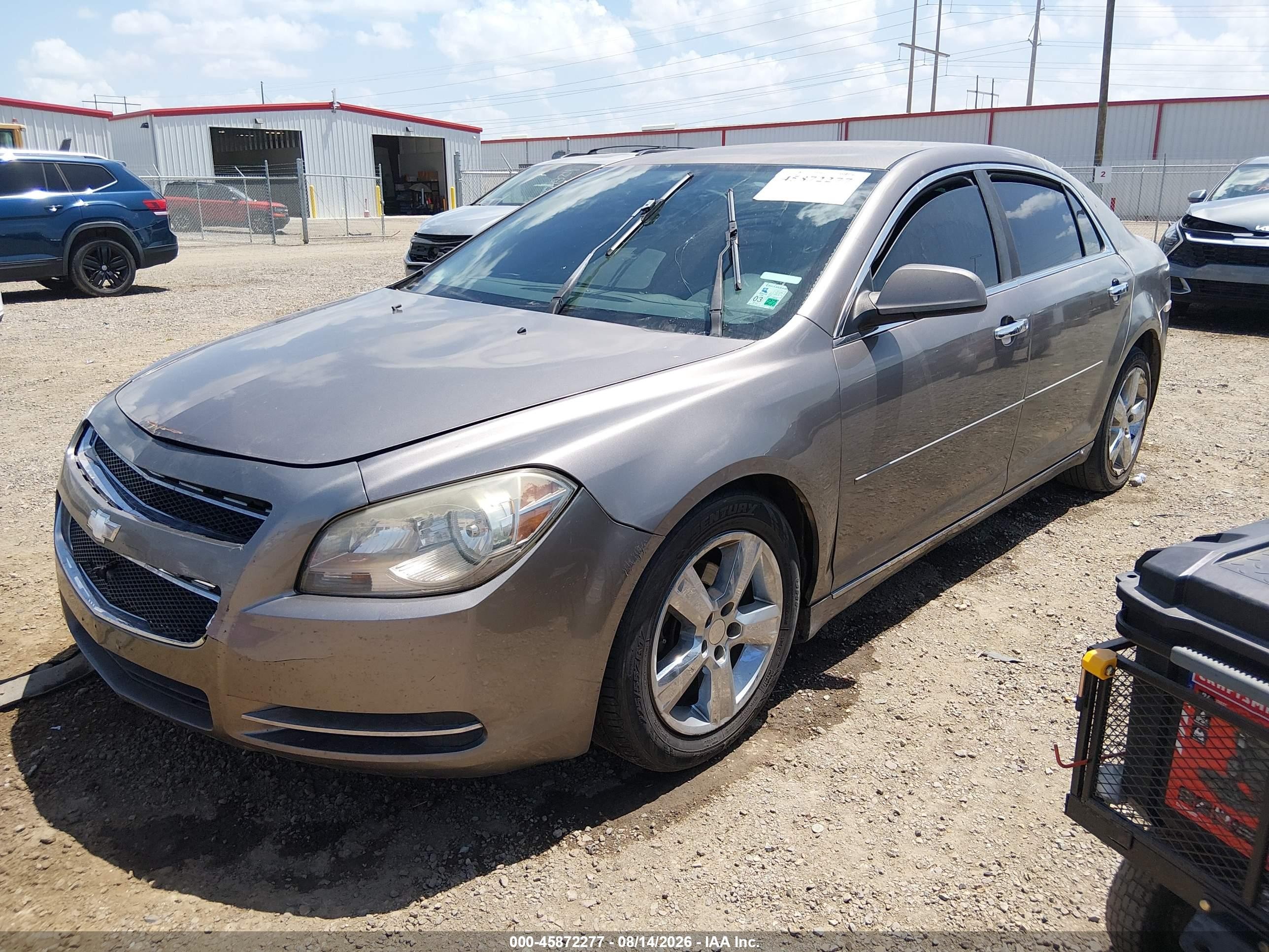 2012 Chevrolet Malibu 1lt Gray vin: 1G1ZC5E0XCF197628