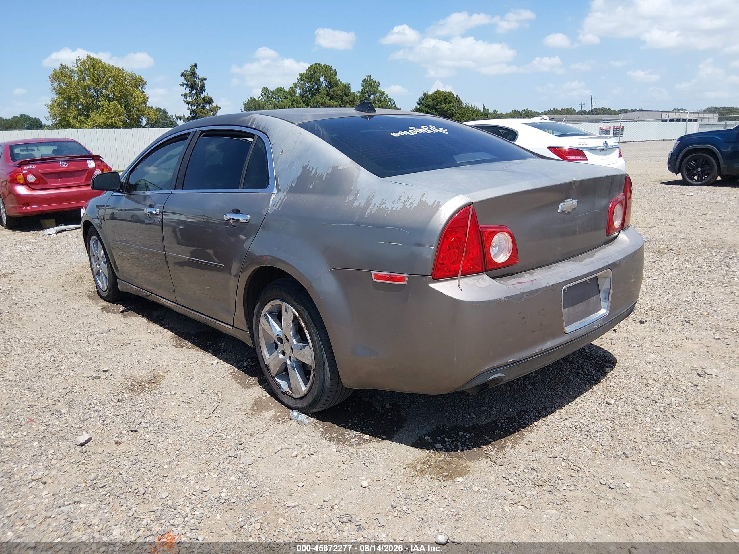 2012 Chevrolet Malibu 1lt Gray vin: 1G1ZC5E0XCF197628