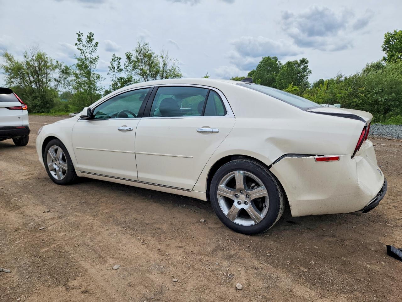 2012 Chevrolet Malibu 1lt White vin: 1G1ZC5E0XCF231759