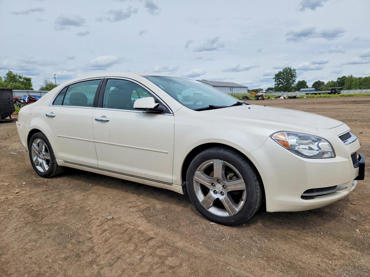 2012 Chevrolet Malibu 1lt White vin: 1G1ZC5E0XCF231759