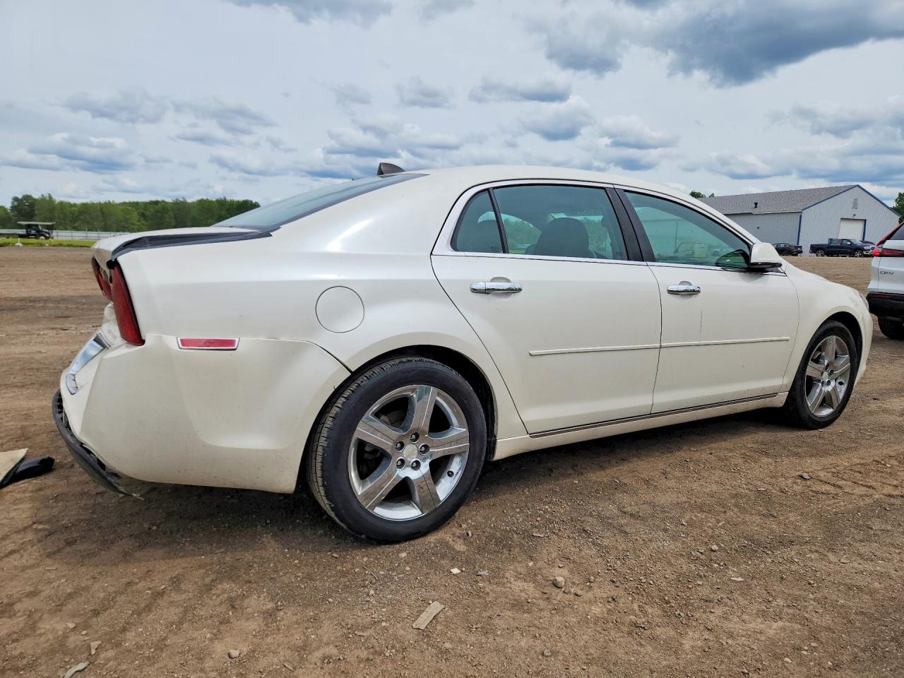 2012 Chevrolet Malibu 1lt White vin: 1G1ZC5E0XCF231759